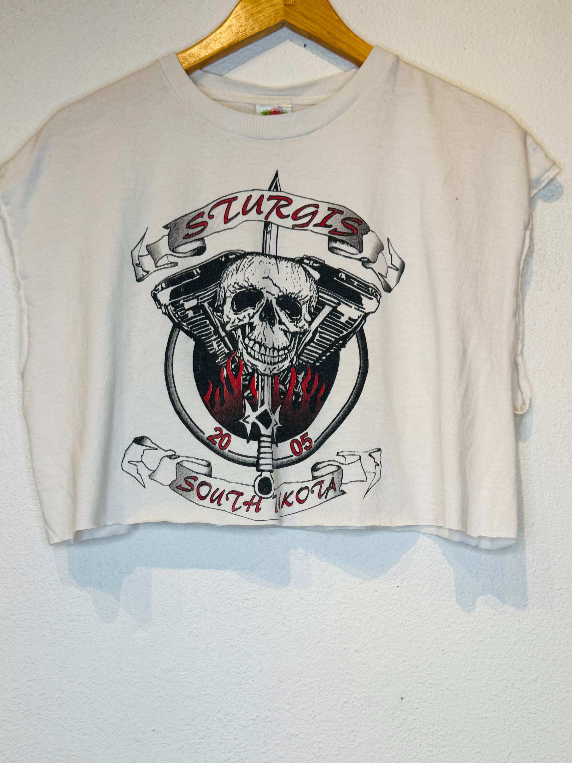 Sturgis '05 Vintage Crop Tank
