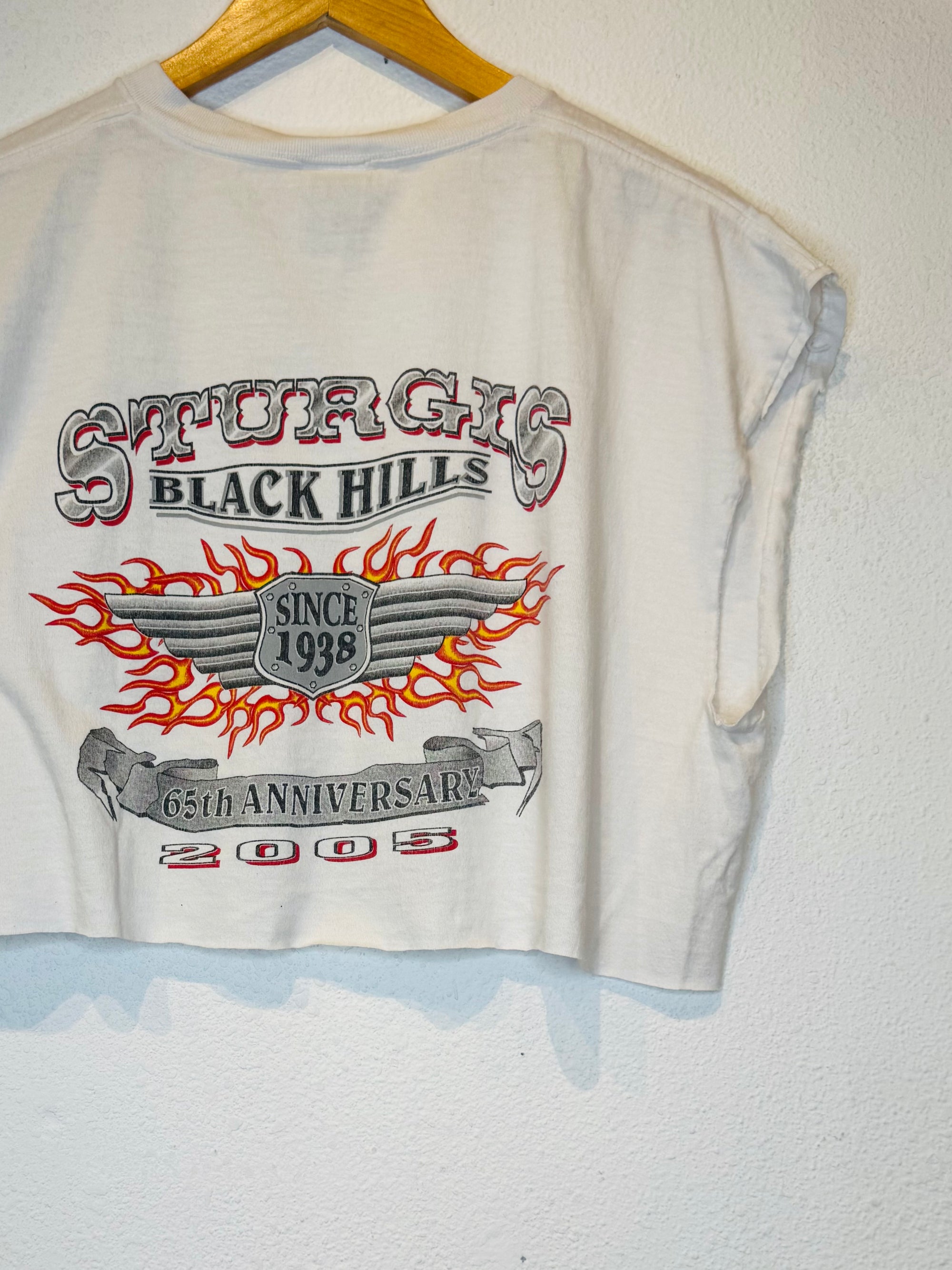 Sturgis '05 Vintage Crop Tank
