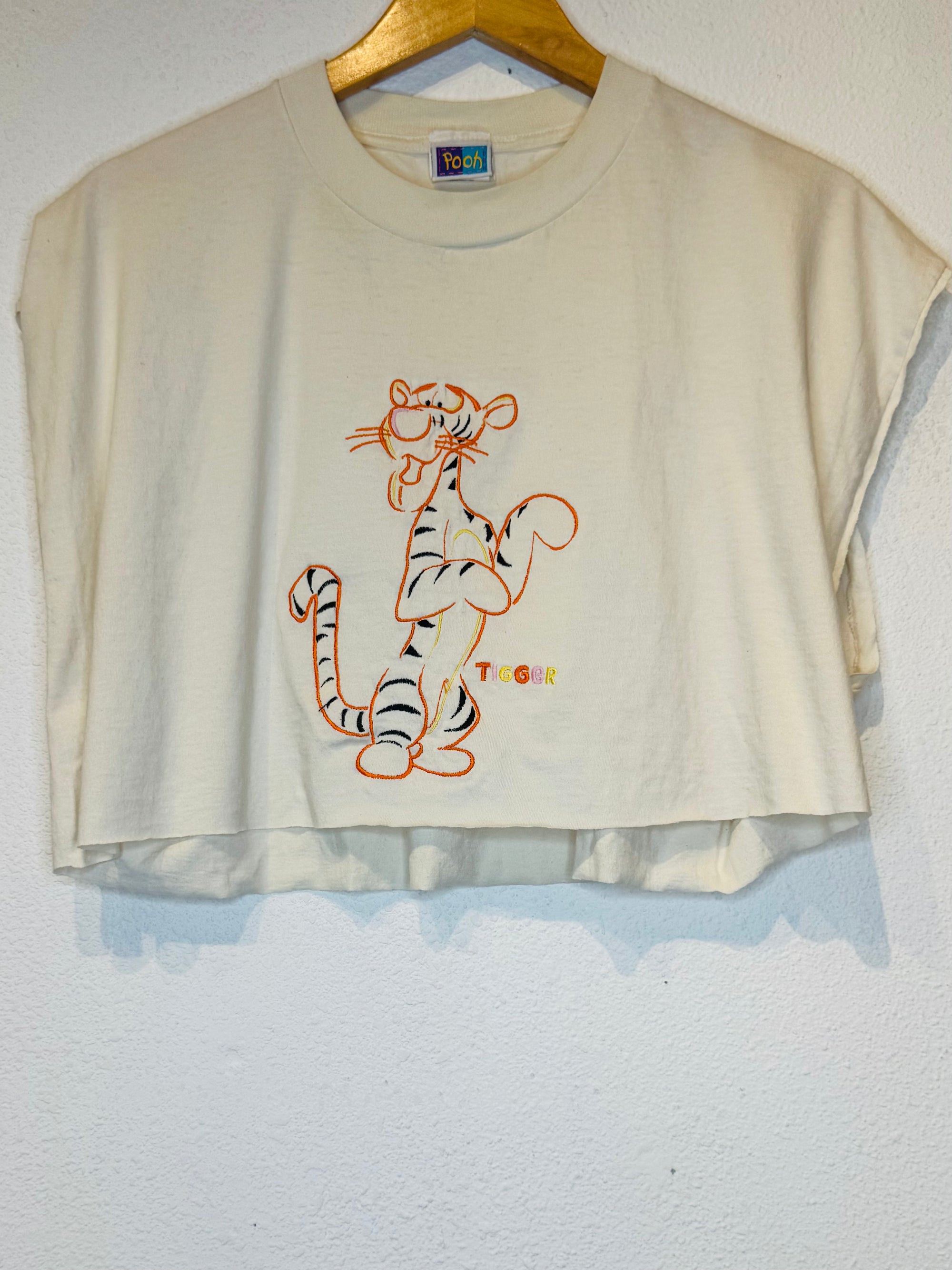 Tigger Vintage Crop Tank