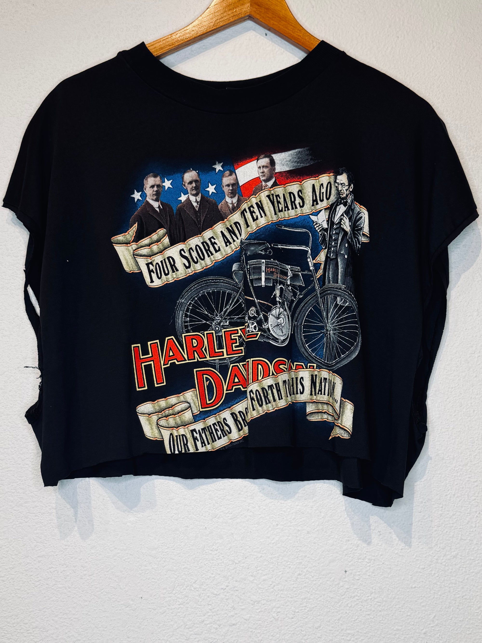 Hawaii Harley Vintage Crop Tank