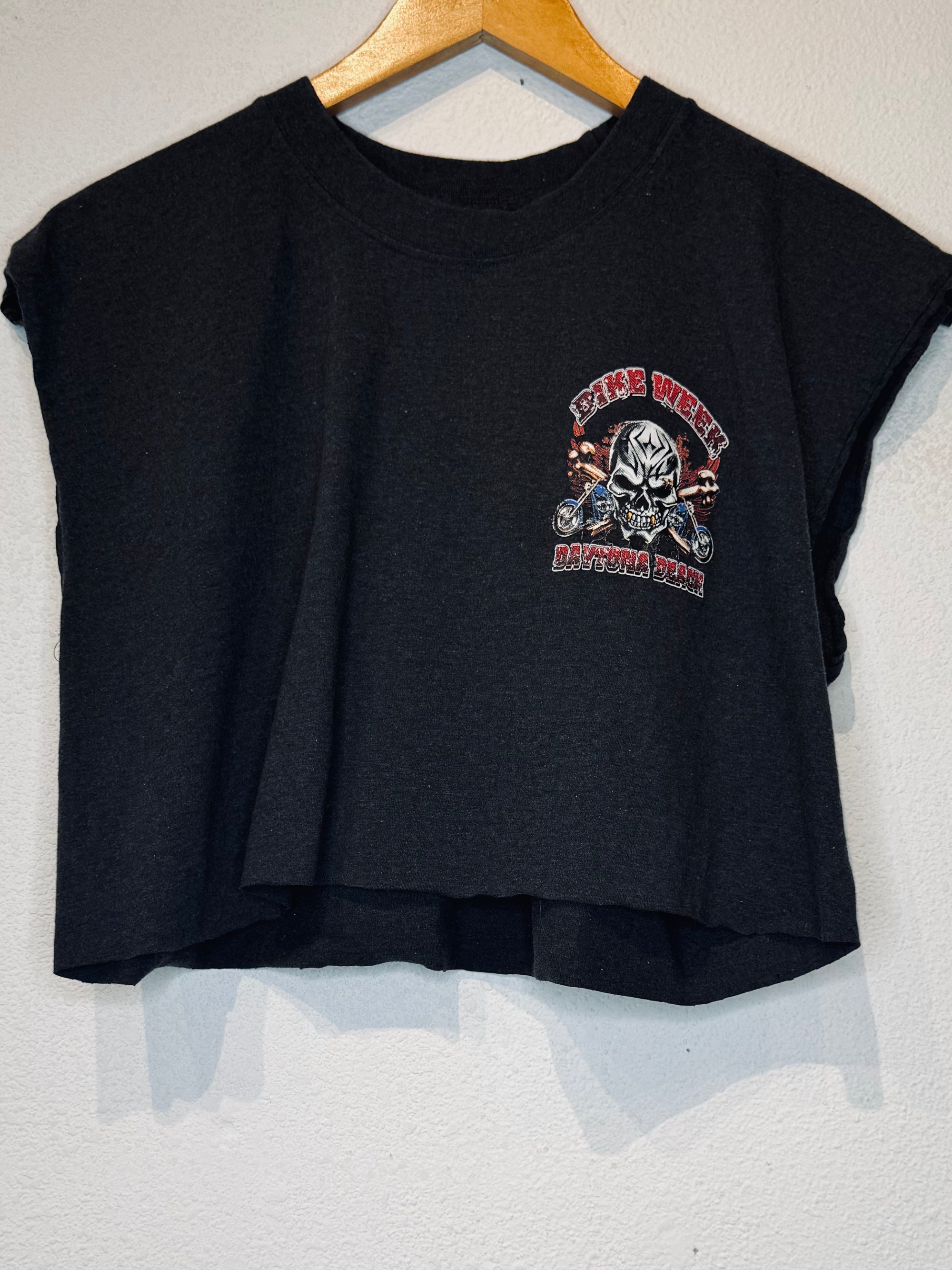 Bike Week Vintage Crop Tank