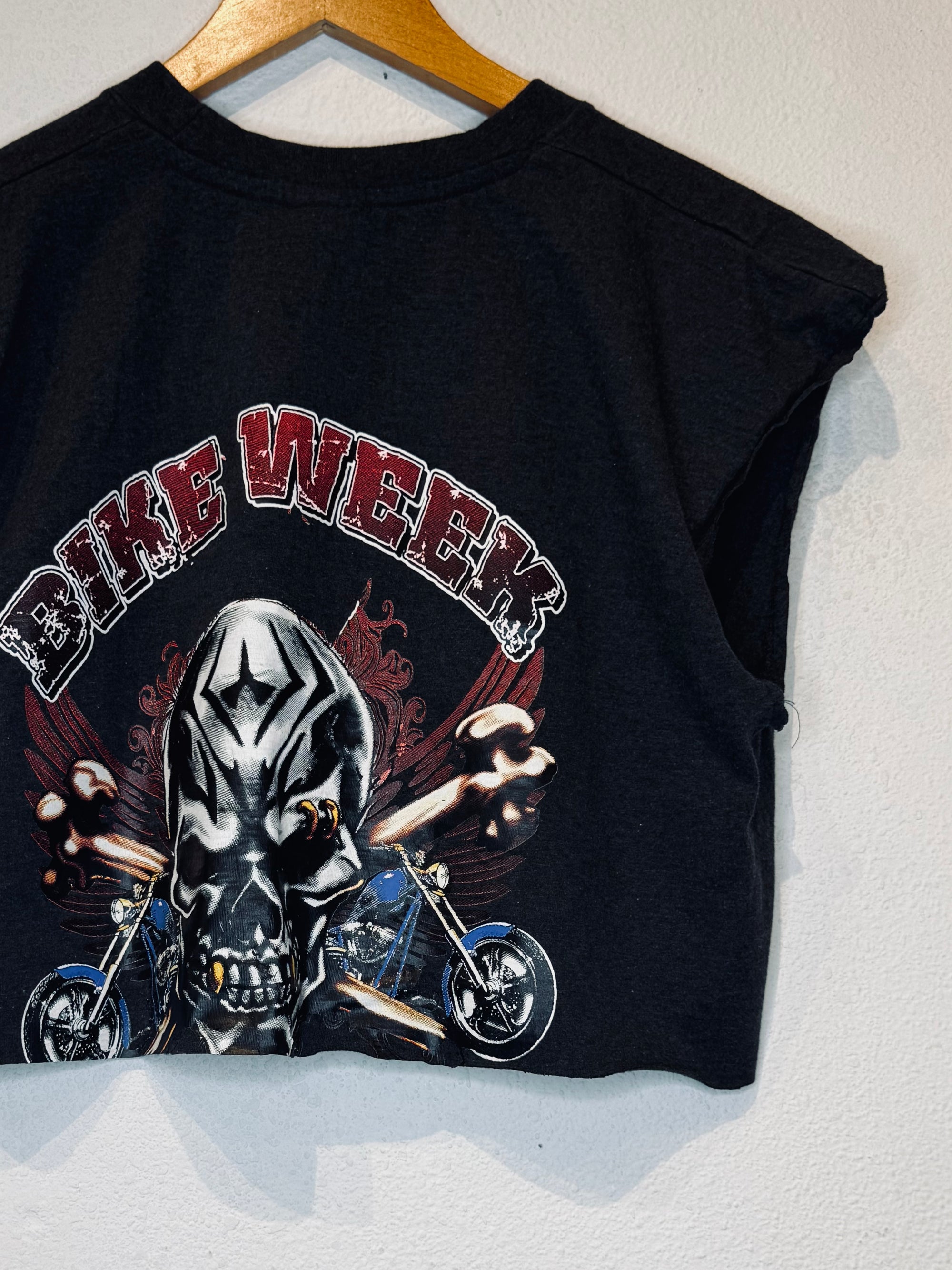 Bike Week Vintage Crop Tank