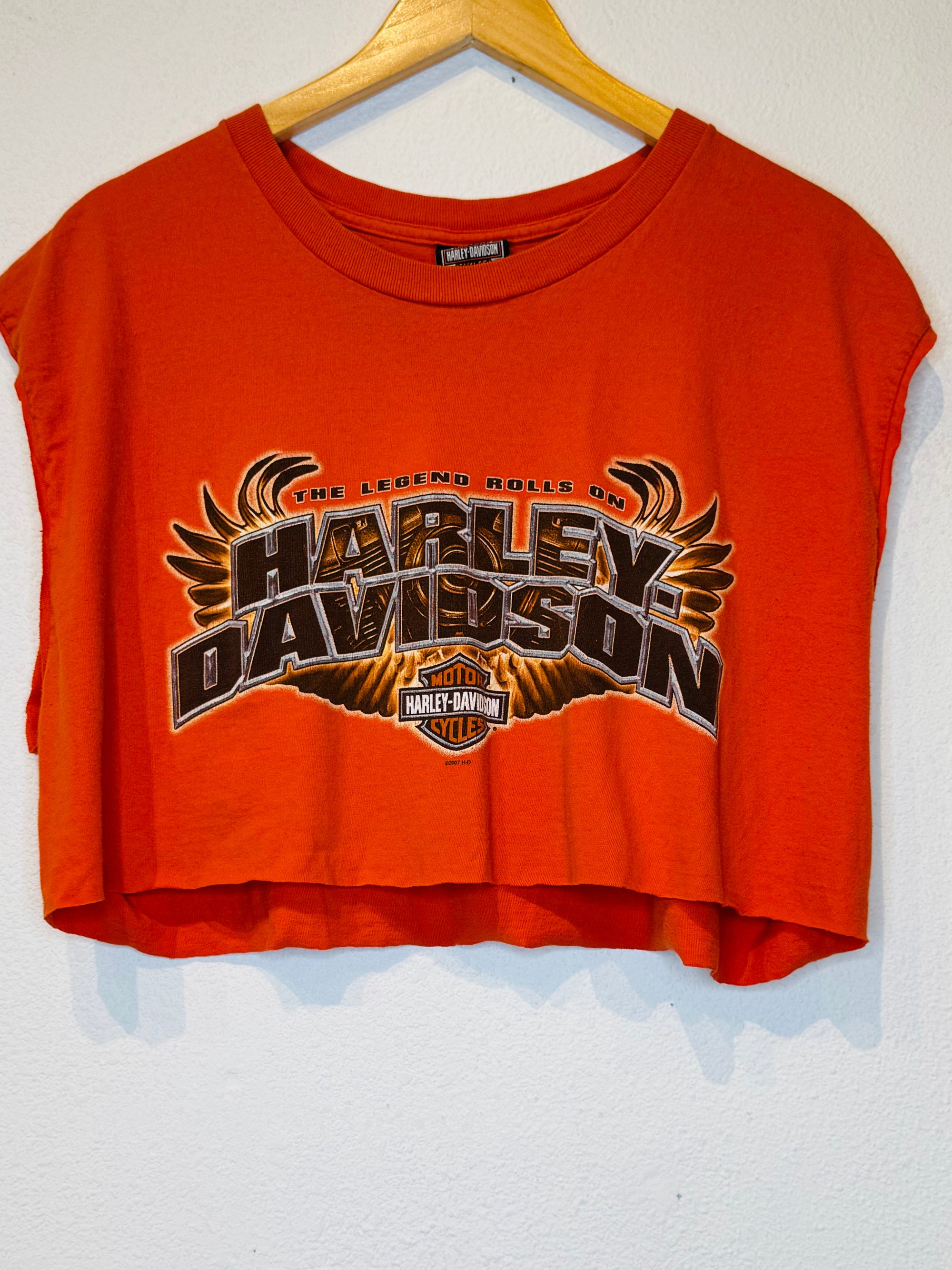 Naples Harley Vintage Crop Tank