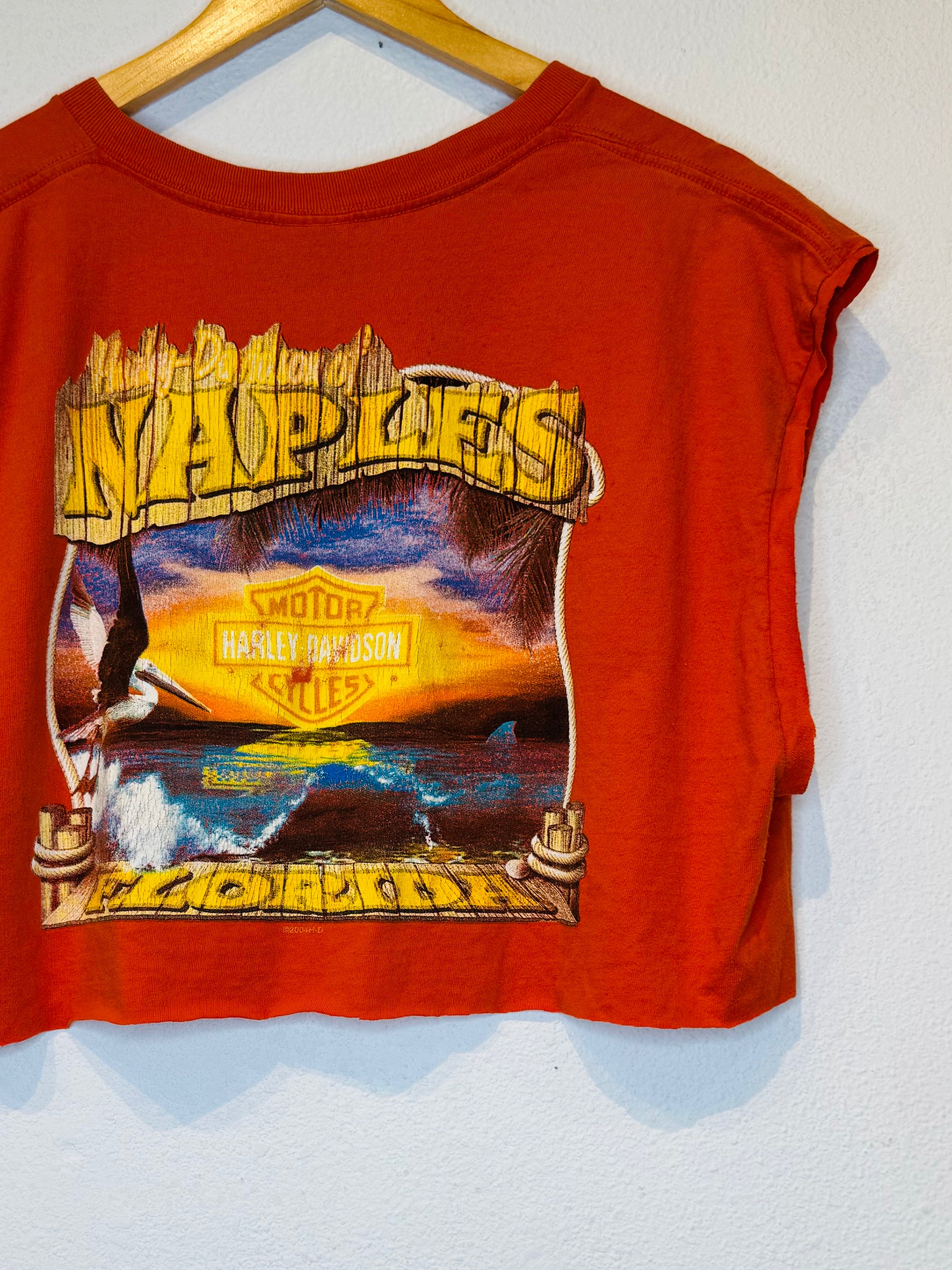 Naples Harley Vintage Crop Tank