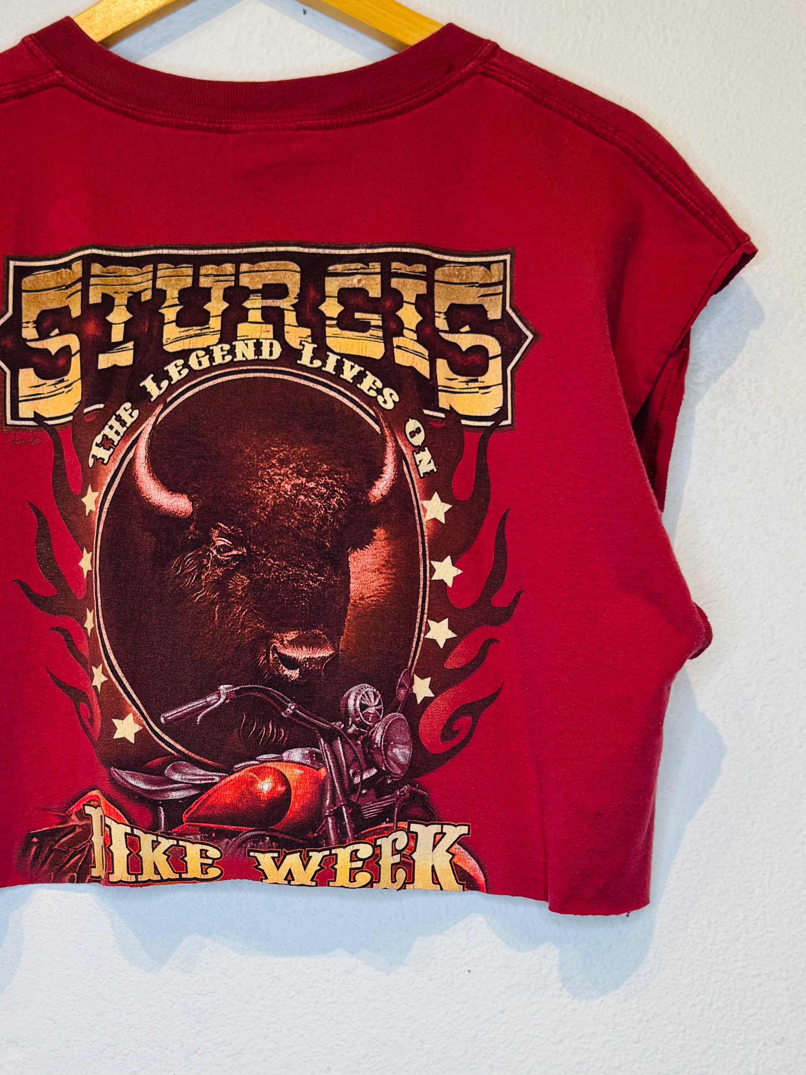 Sturgis '04 Vintage Crop Tank