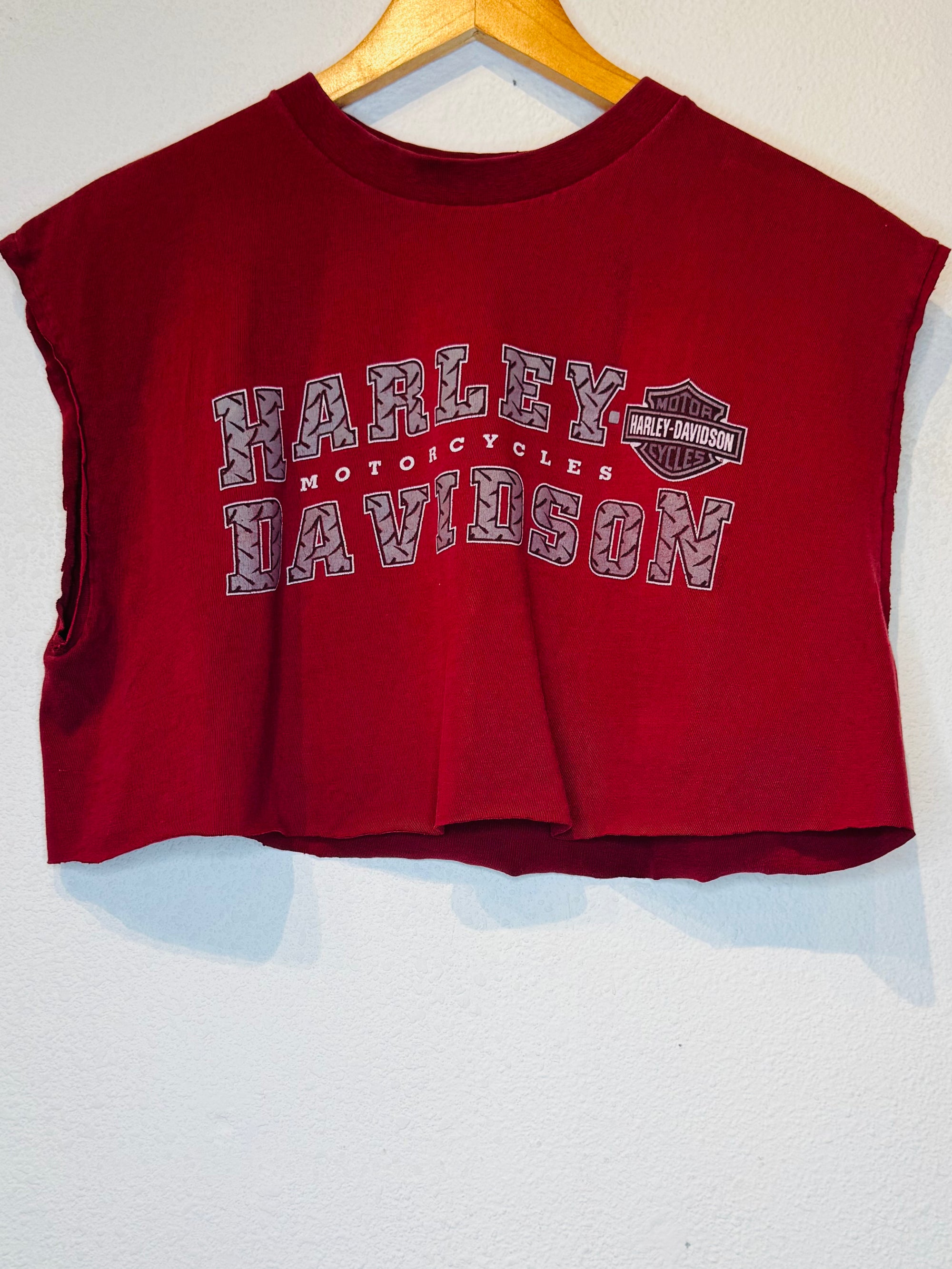 Modesto Harley Vintage Crop Tank