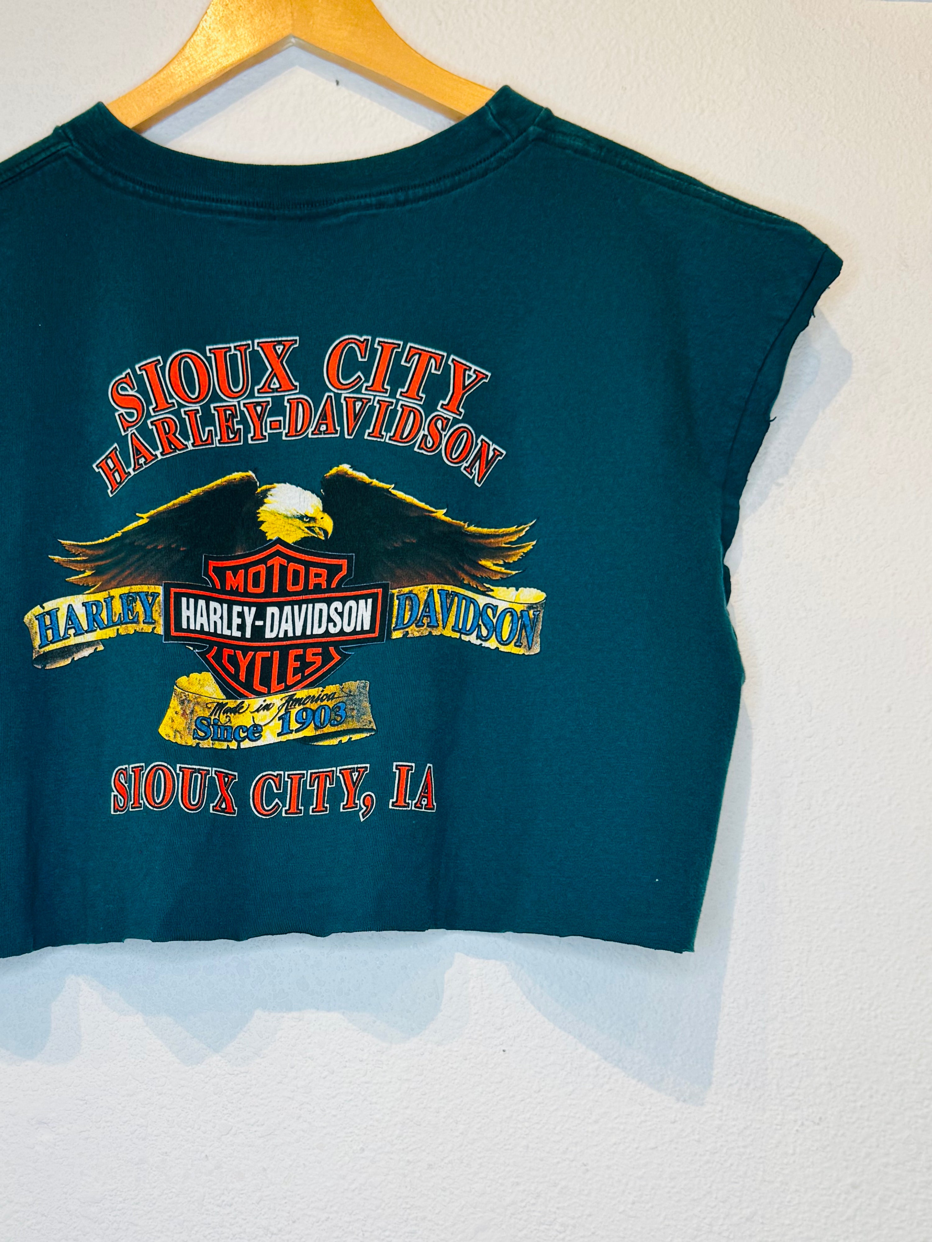 Sioux Harley Vintage Crop Tank