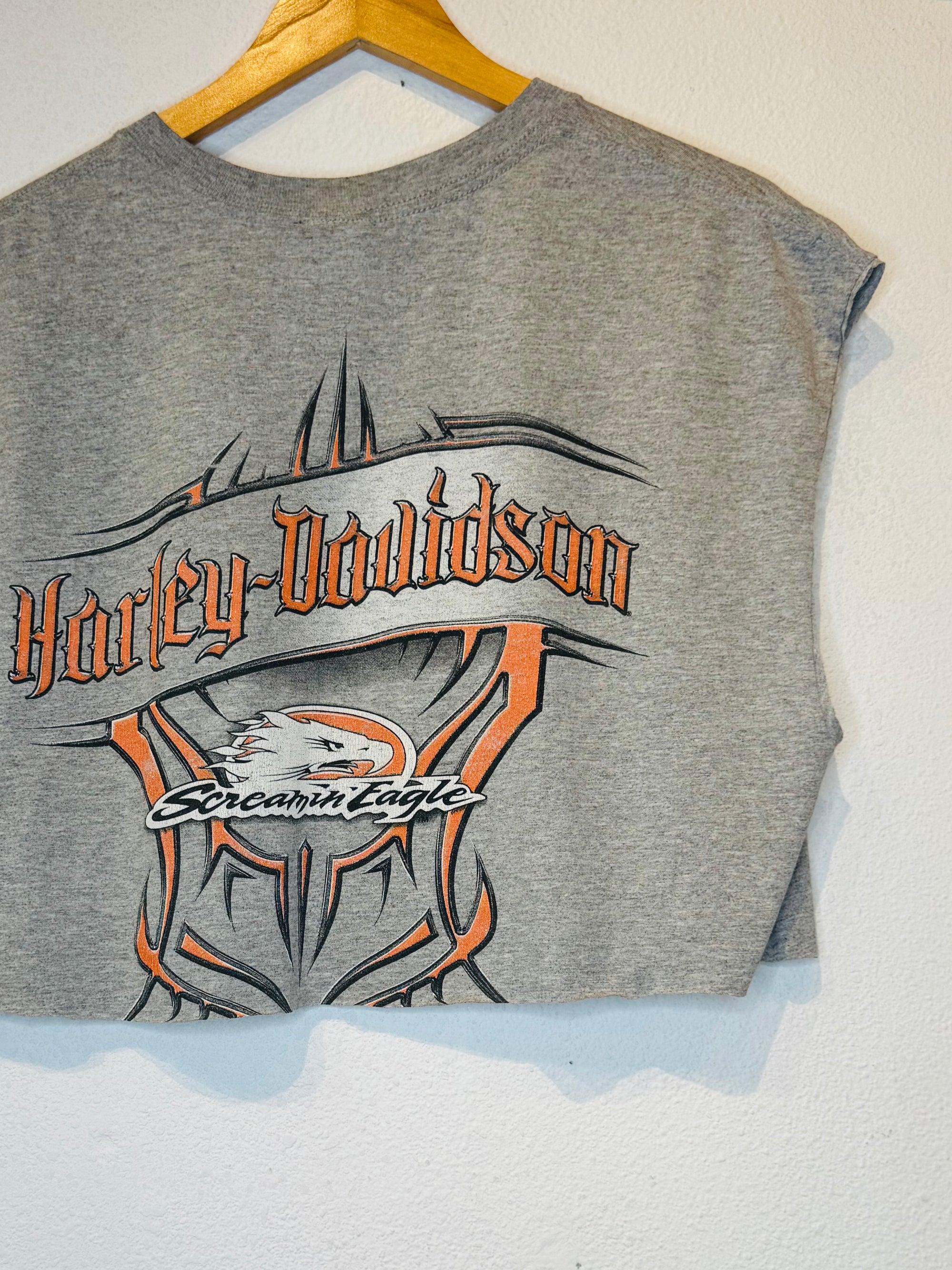 Screamin Eagle Harley Vintage Crop Tank