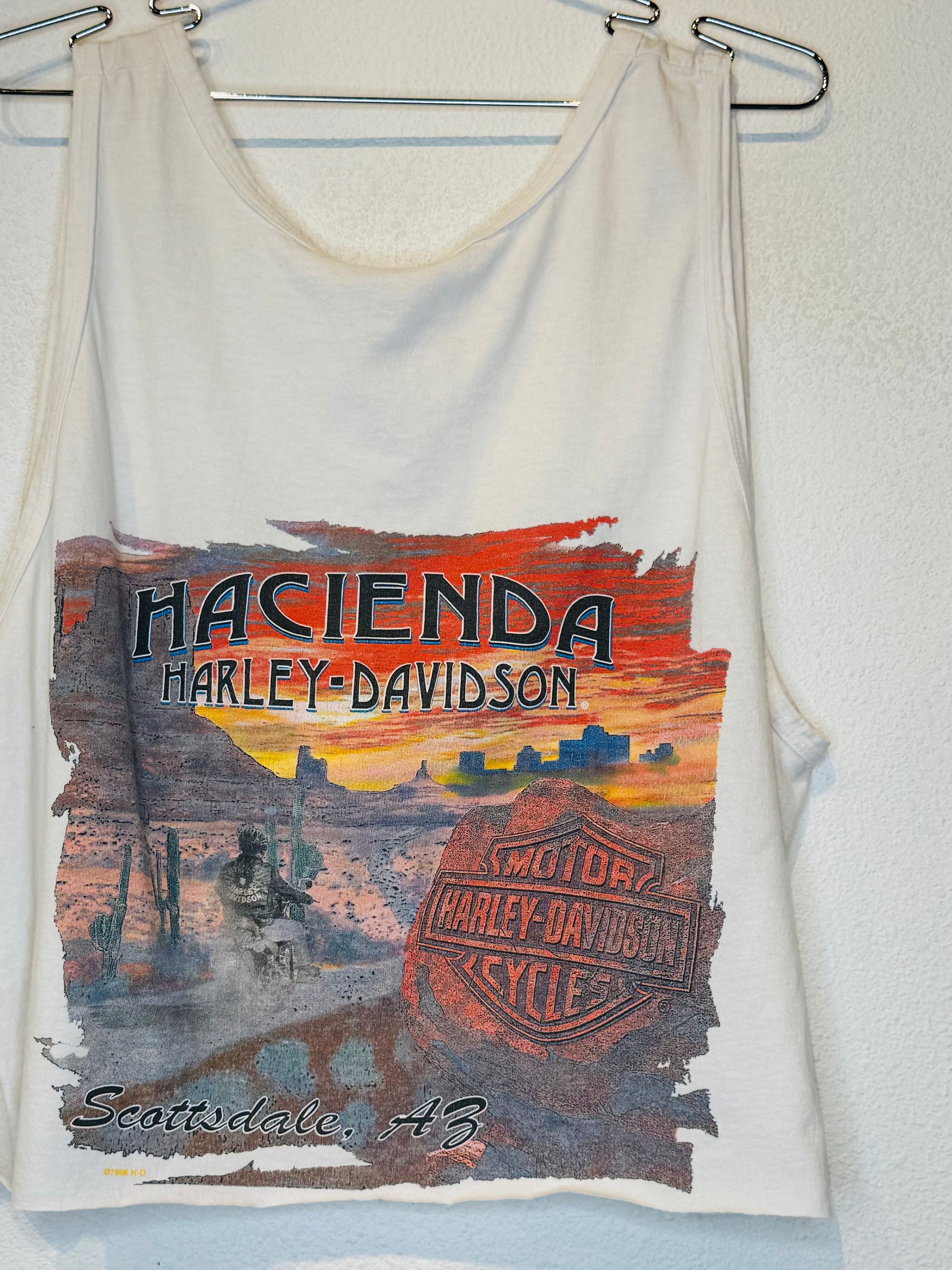 Scottsdale Harley Vintage Crop Tank