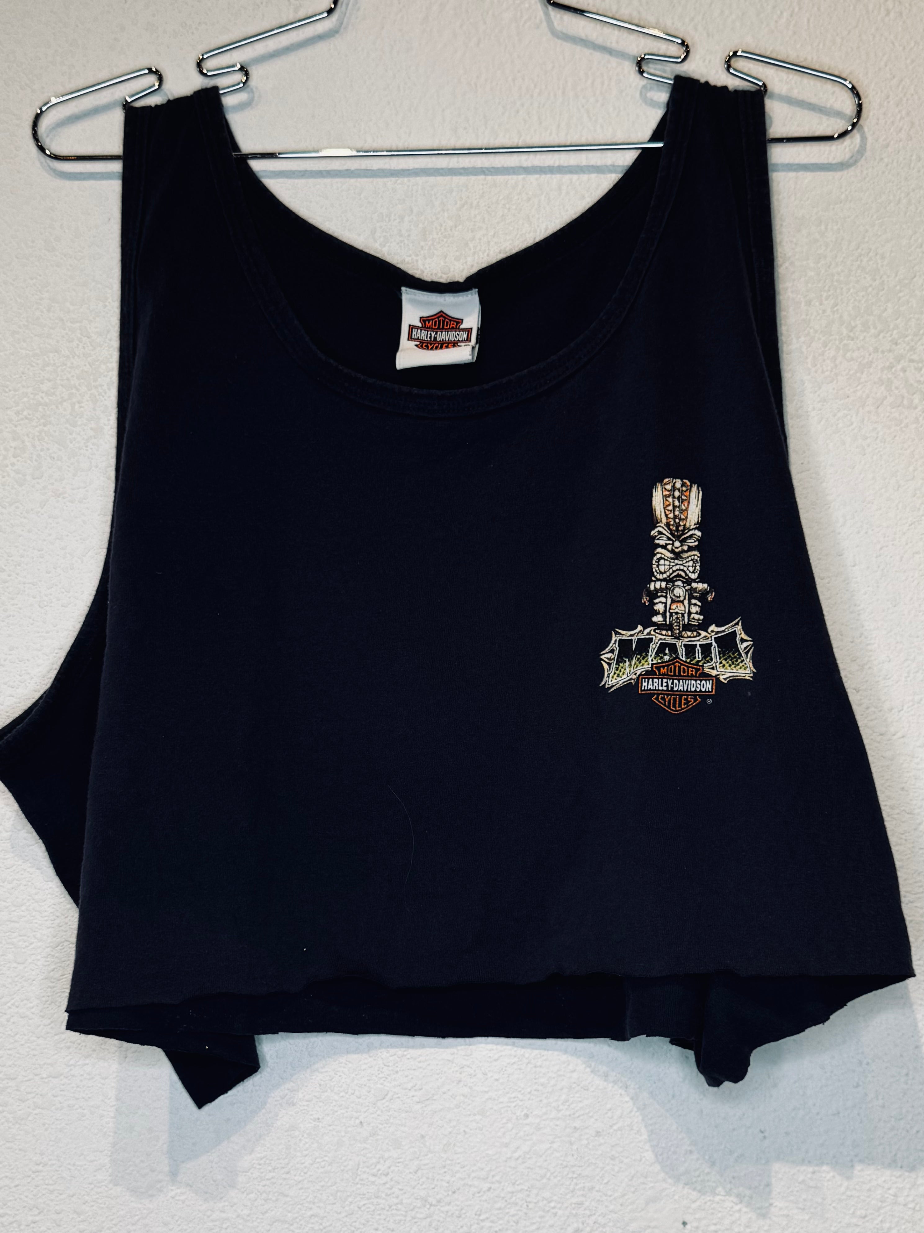 Maui Harley Vintage Crop Tank