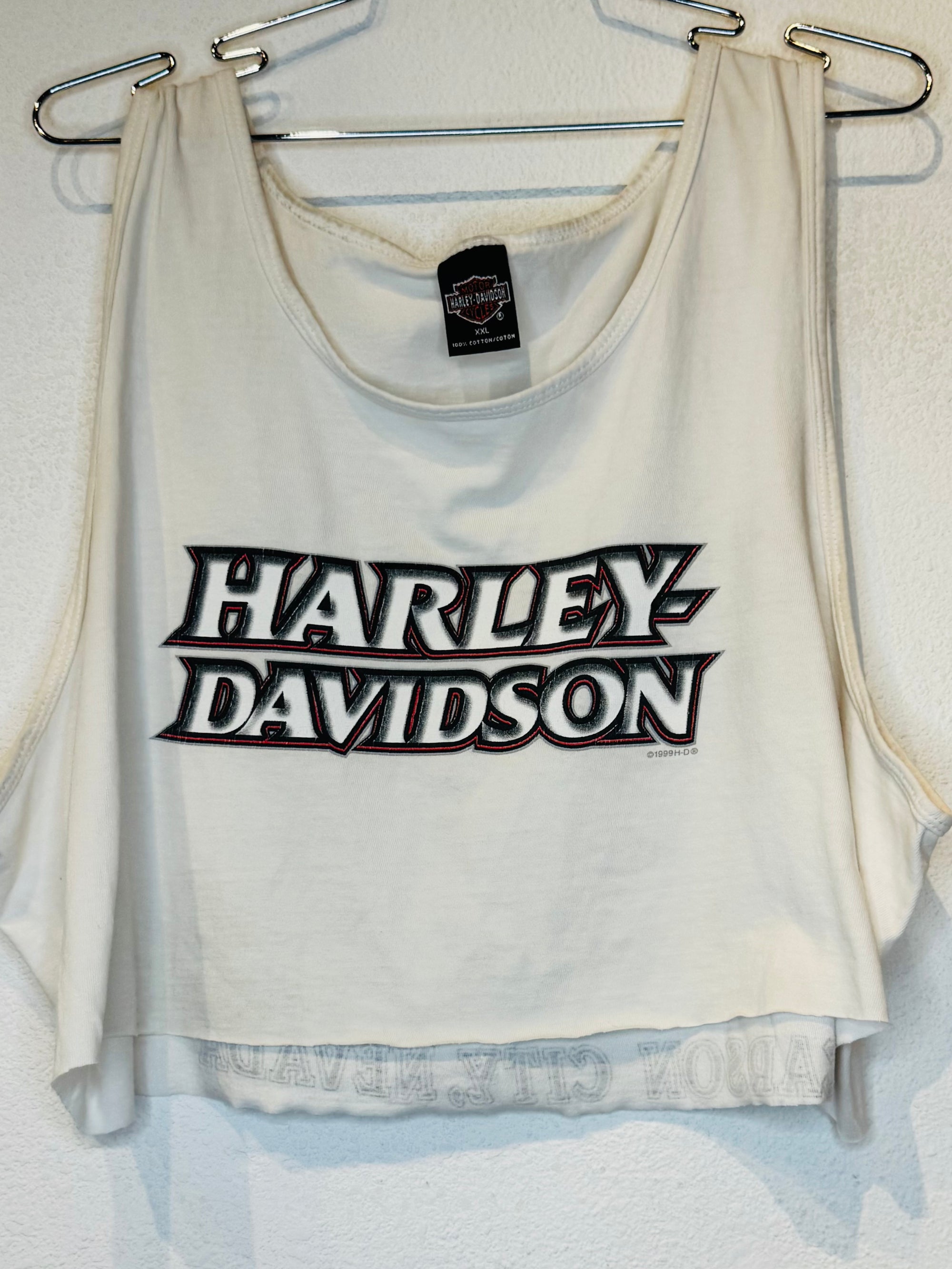 Carson Harley Vintage Crop Tank
