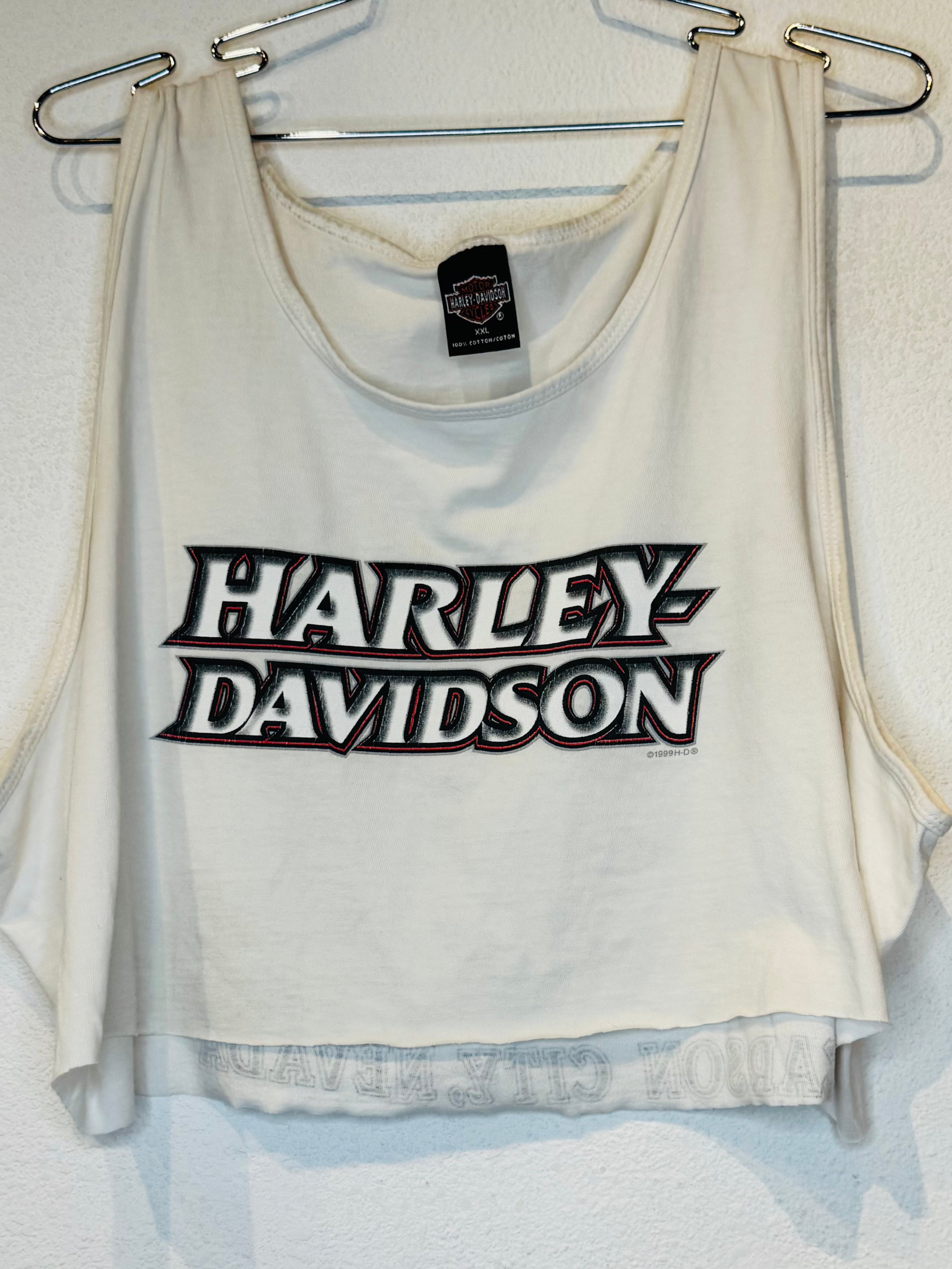 Carson Harley Vintage Crop Tank