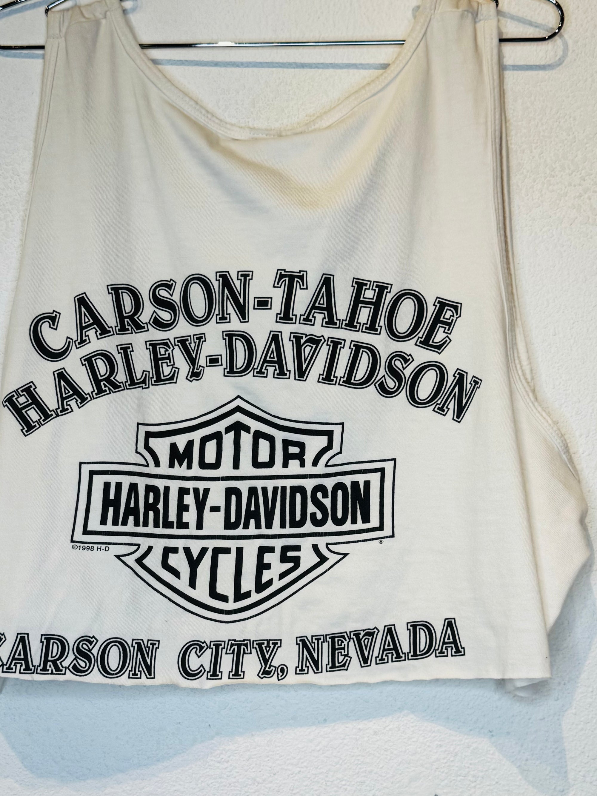 Carson Harley Vintage Crop Tank