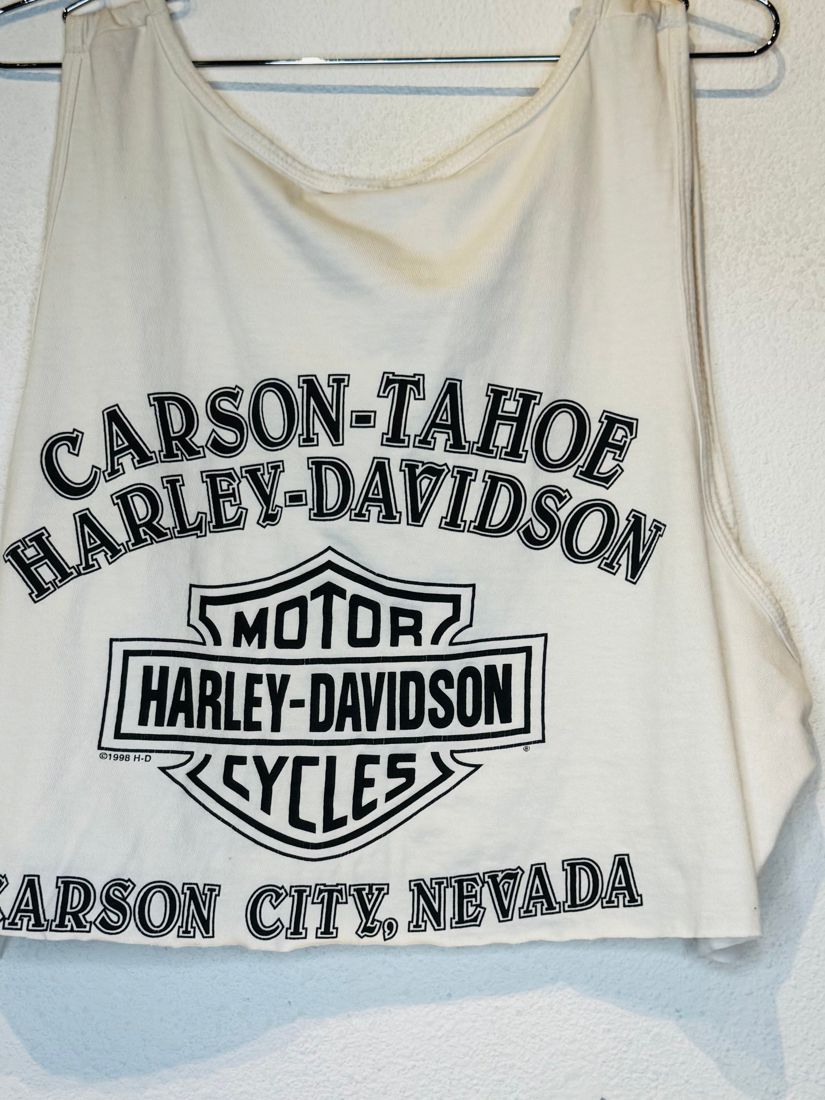 Carson Harley Vintage Crop Tank