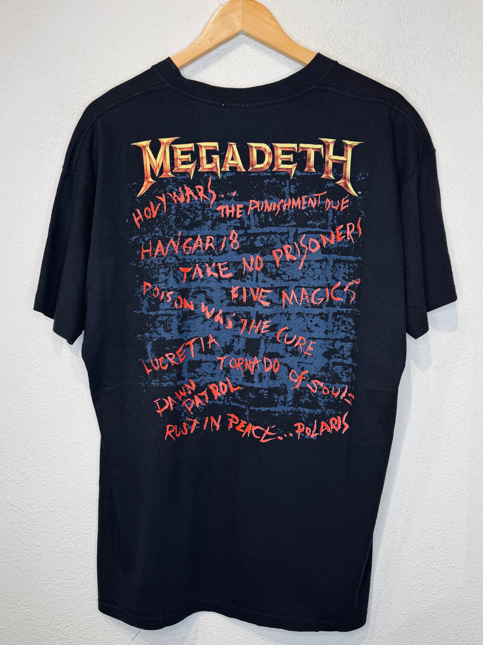 Megadeath Launch '90 Vintage Tee