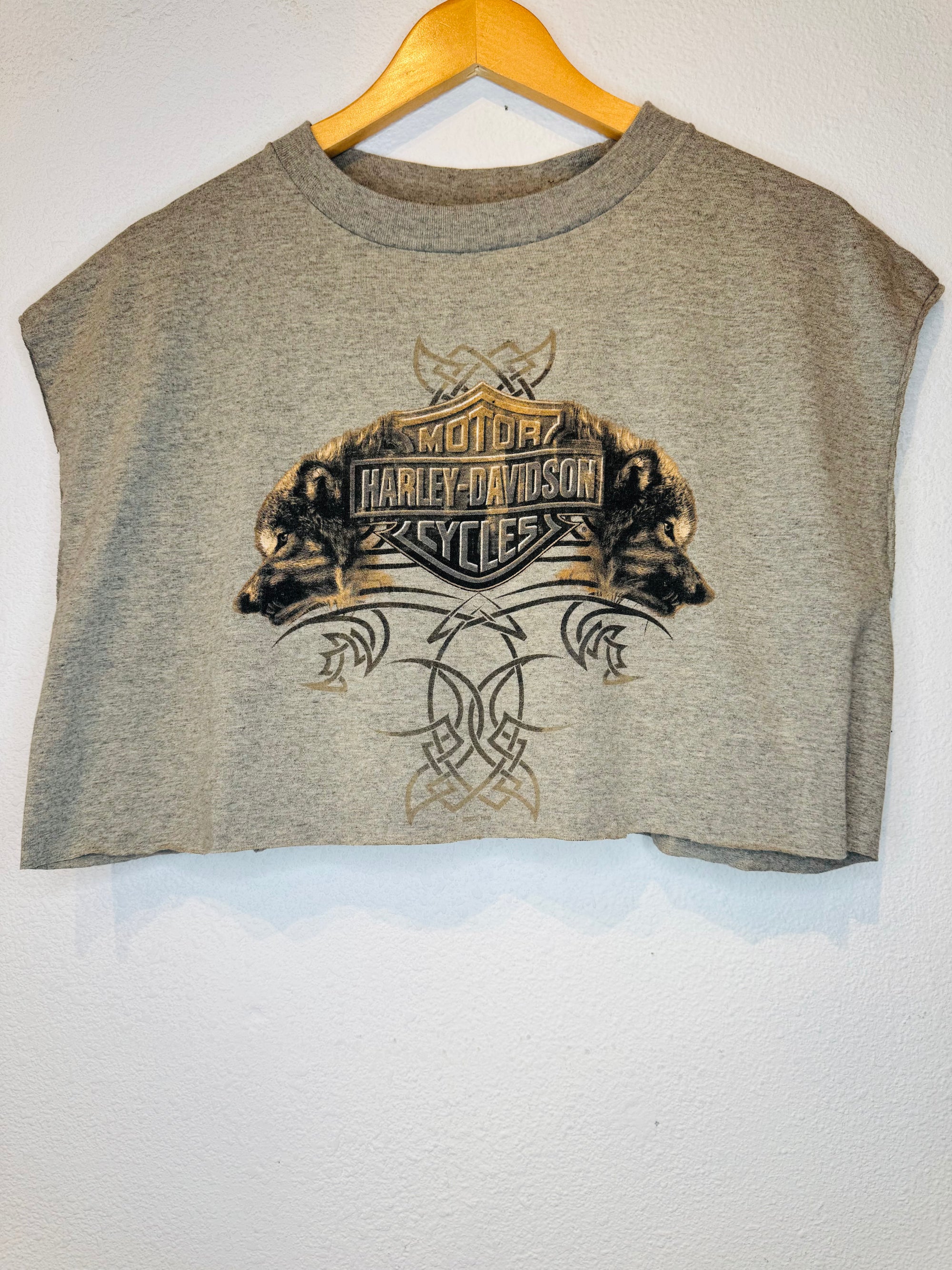 Monroe Harley Vintage Crop Tank