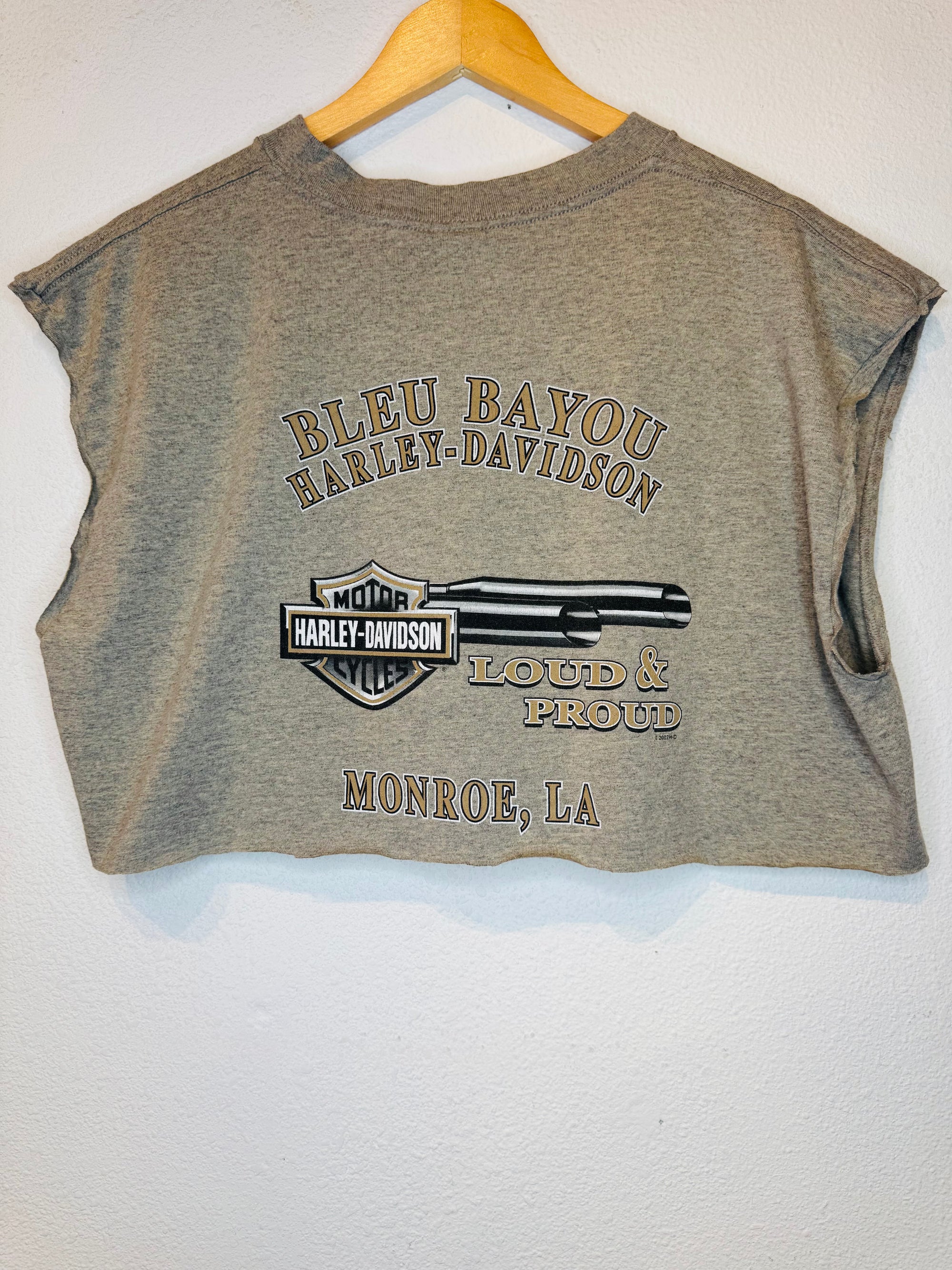 Monroe Harley Vintage Crop Tank