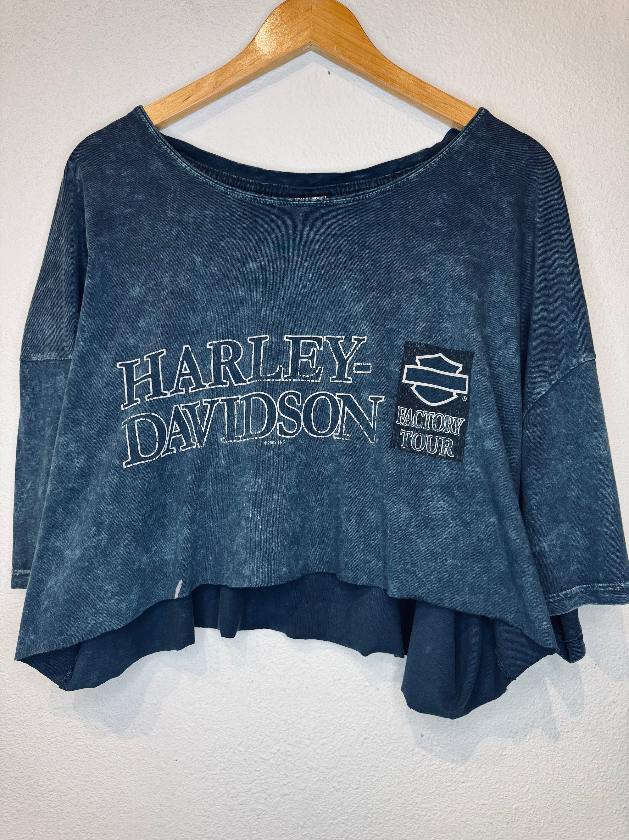 York Harley Vintage Crop Tank