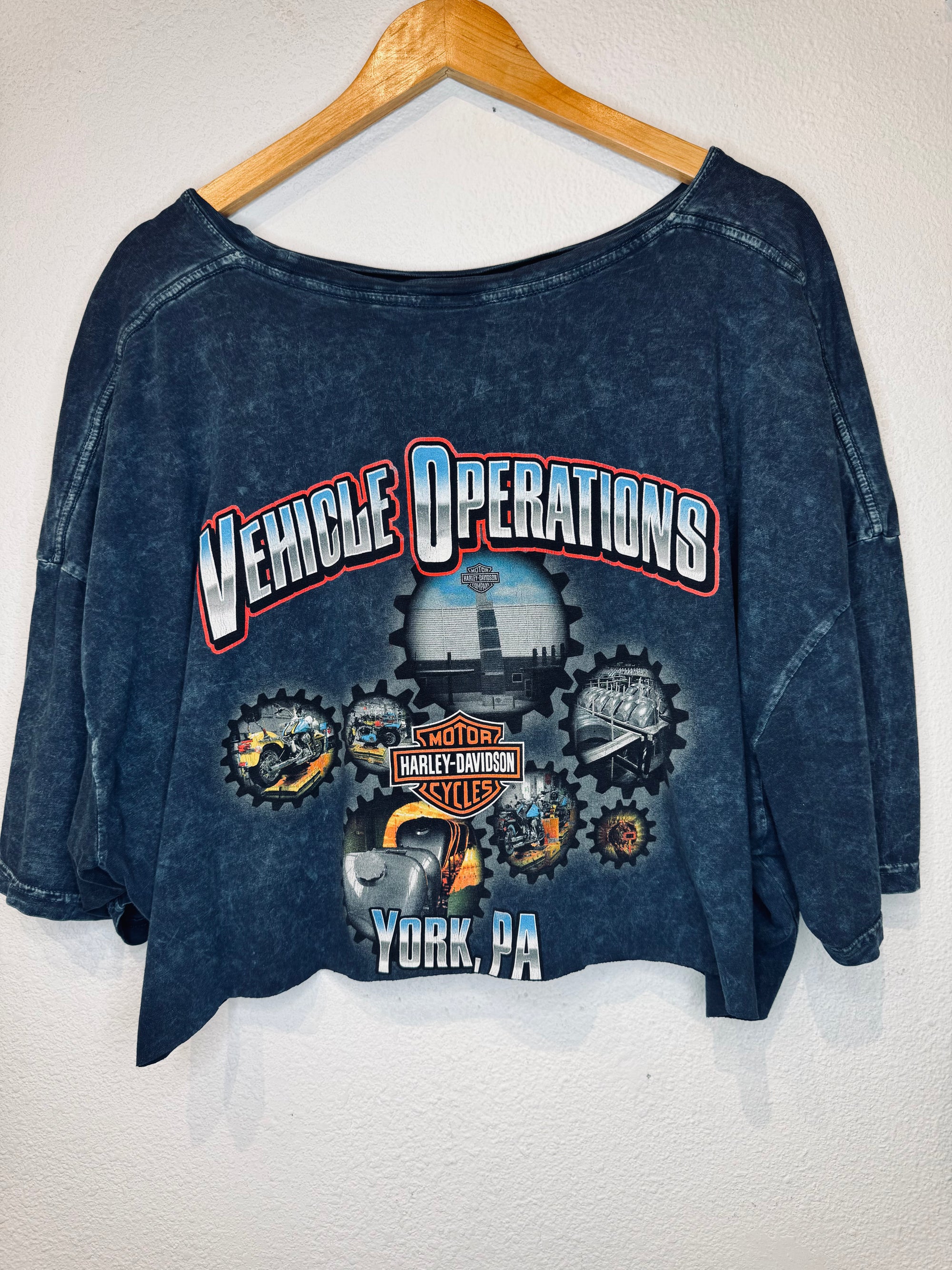 York Harley Vintage Crop Tank