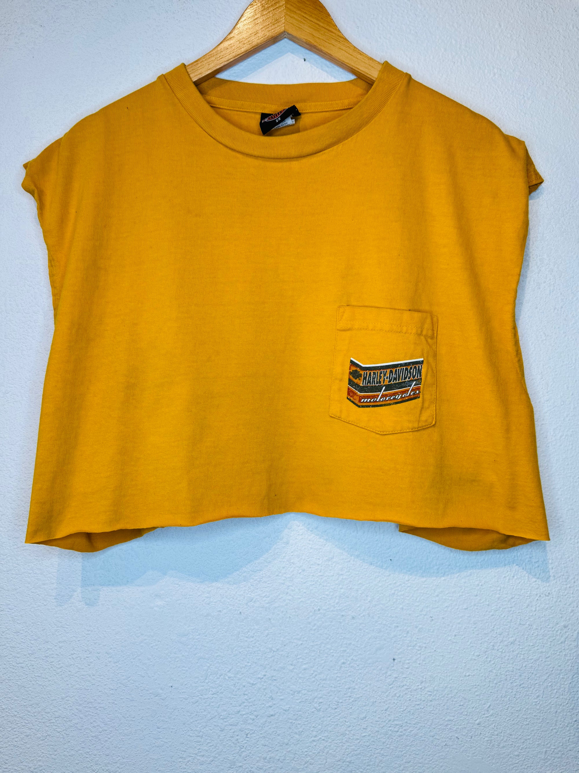 San Diego Harley Vintage Crop Tank