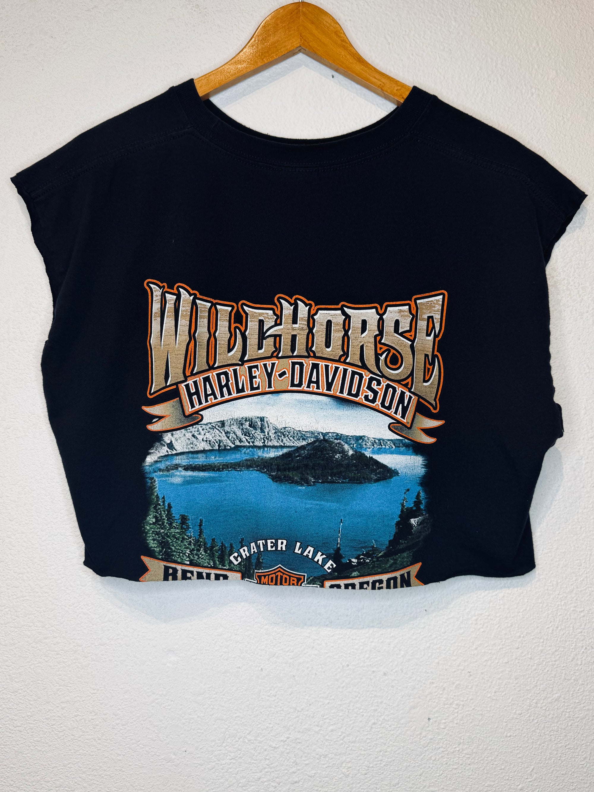 Wildhorse Harley Vintage Crop Tank