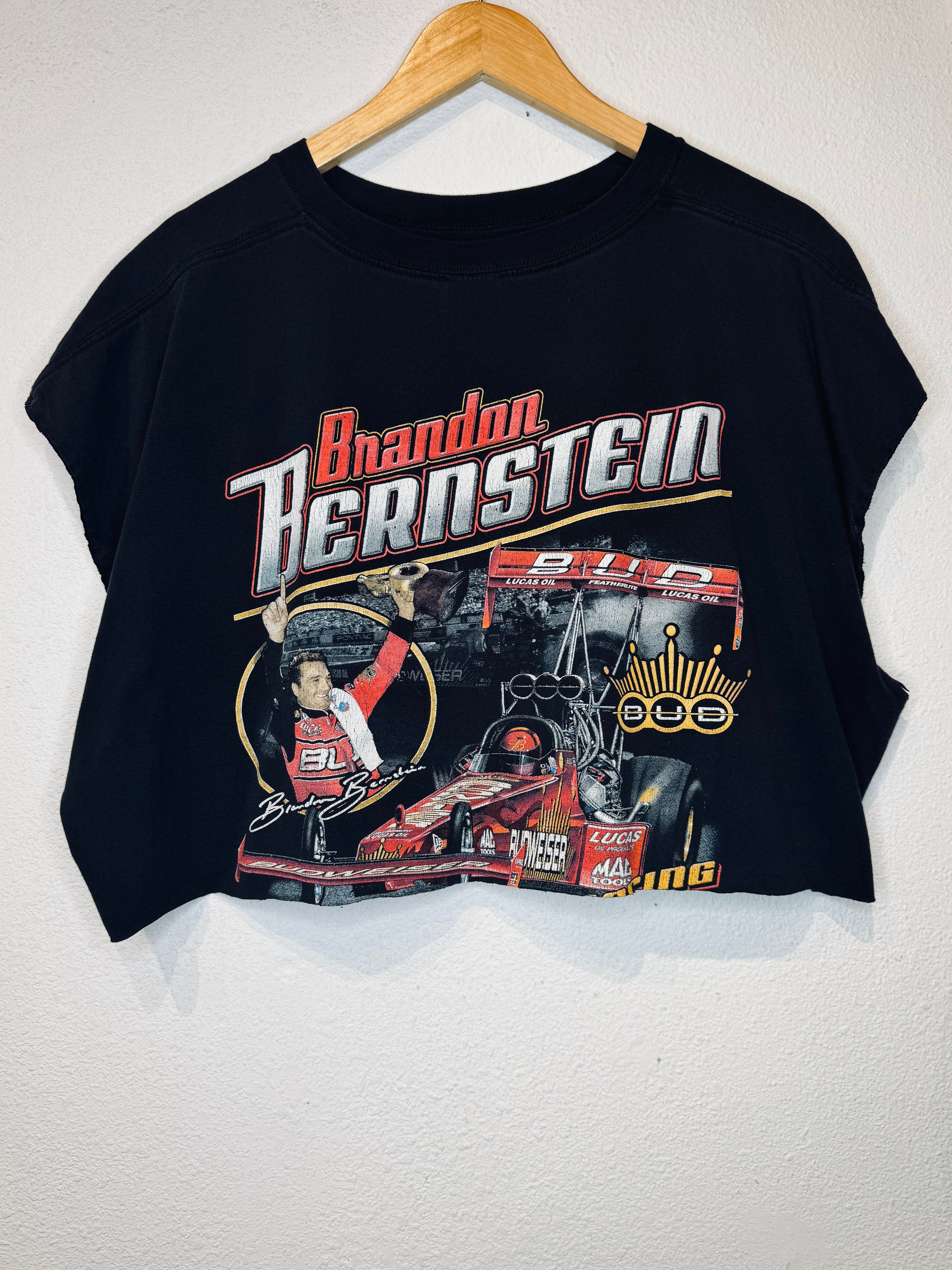 Bud King Racing Vintage Crop Tank