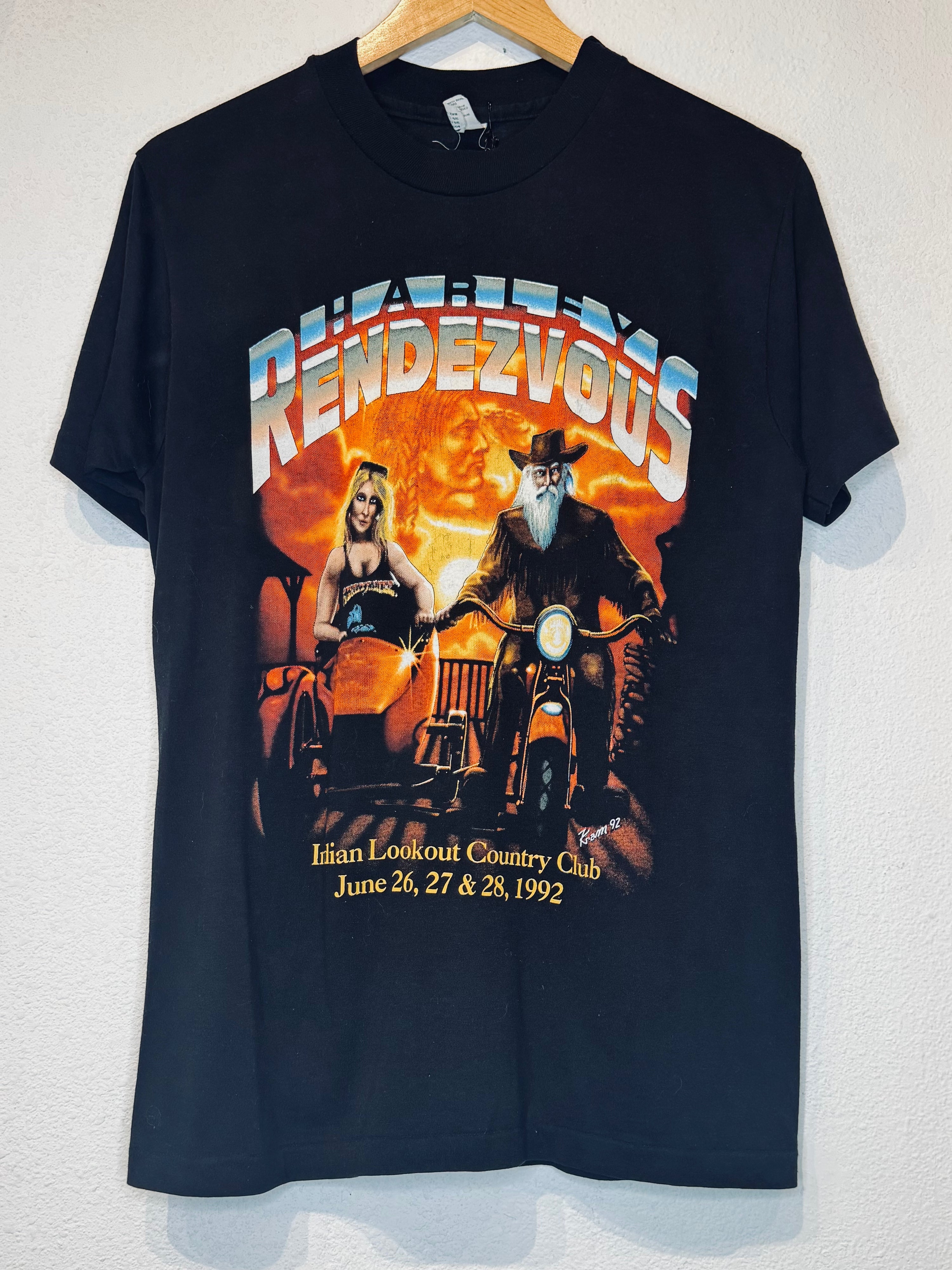 Harley Rendezvous Vintage Tee