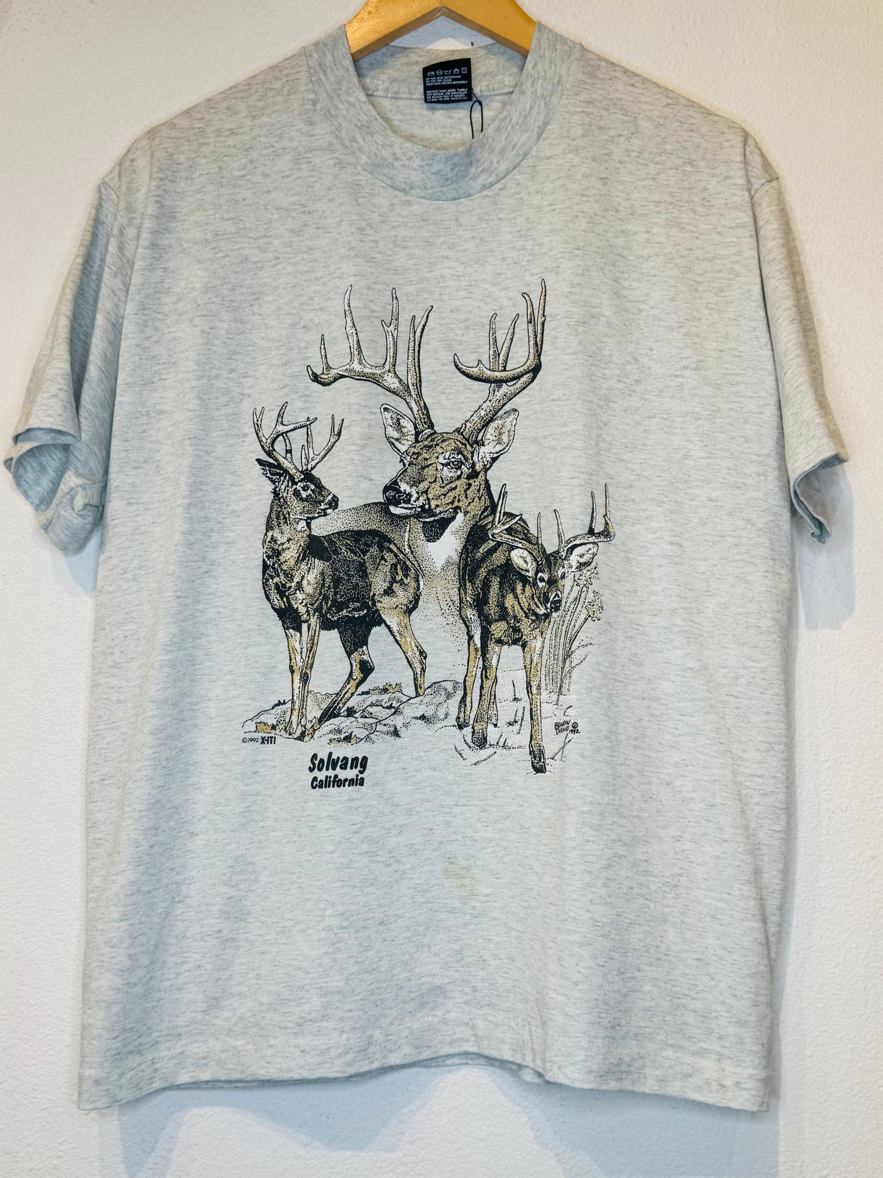 Solvang Deer Vintage Tee