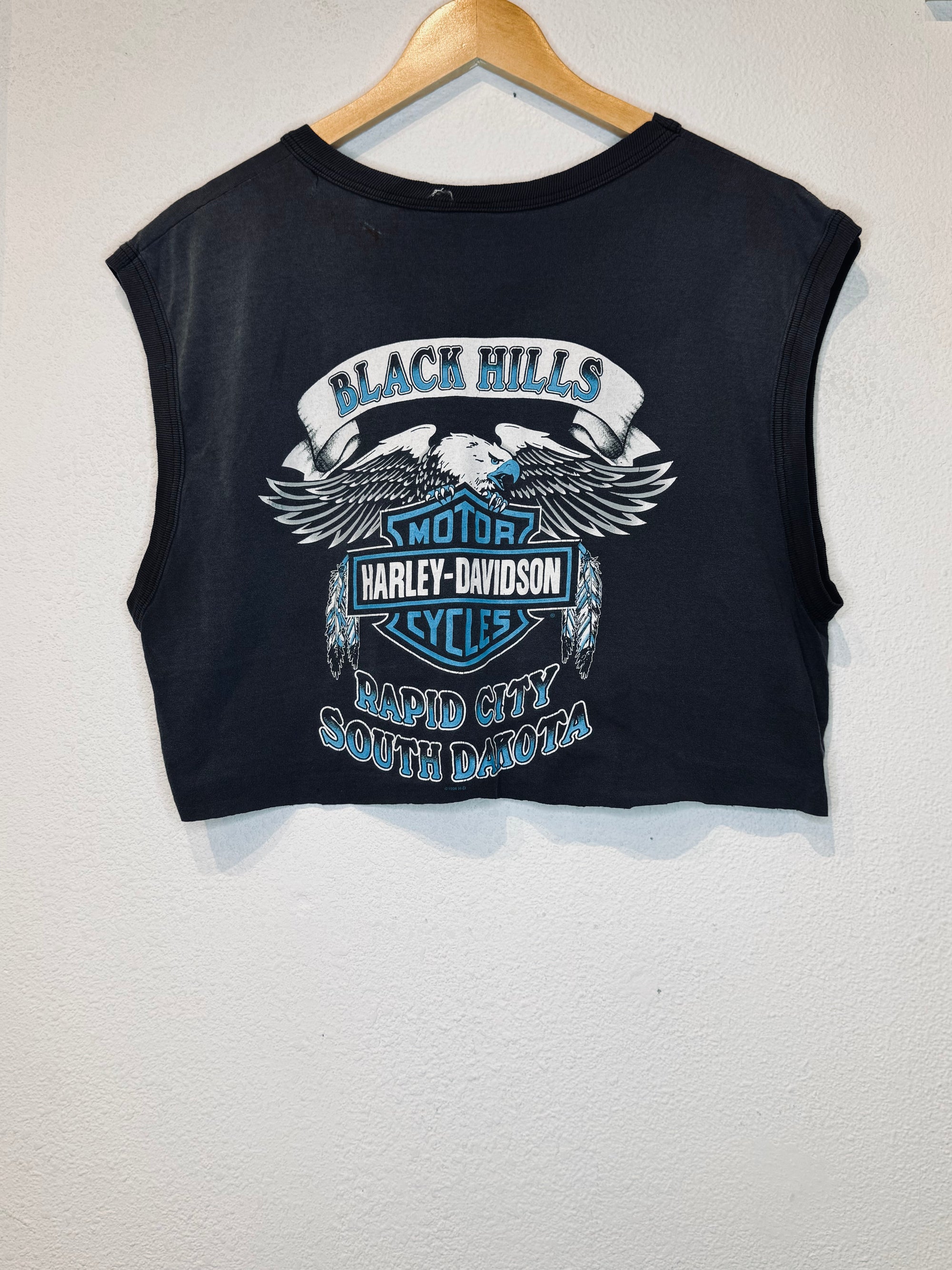 Sturgis '96 Harley Vintage Crop Tank