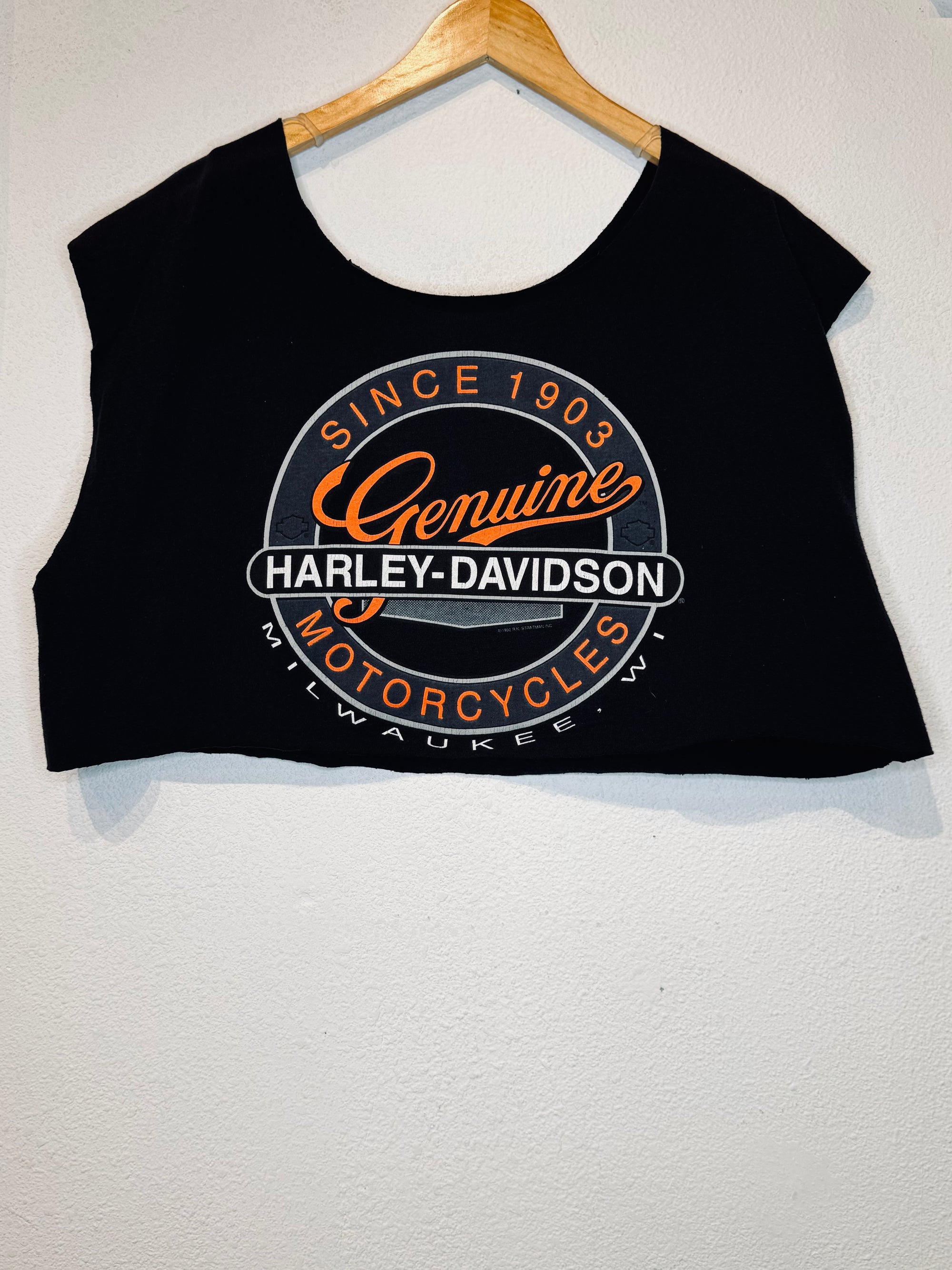 Genuine Harley Vintage Crop Tank