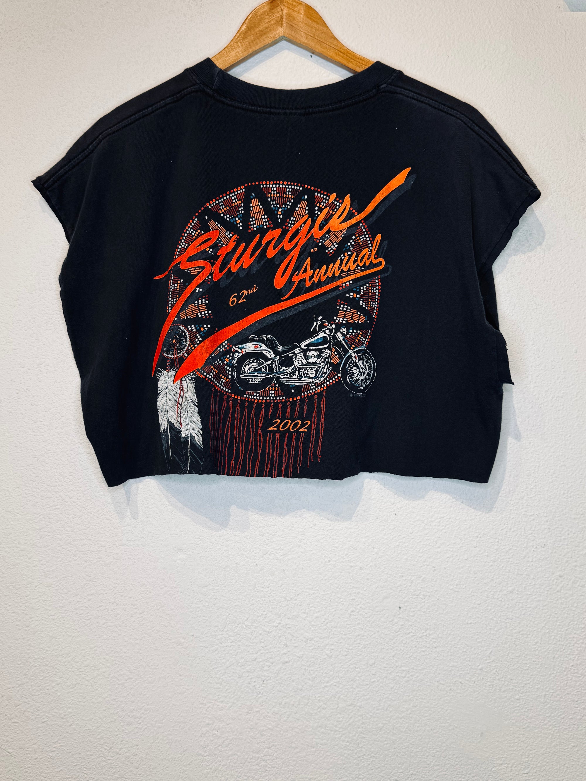 Sturgis '02 Vintage Crop Tank