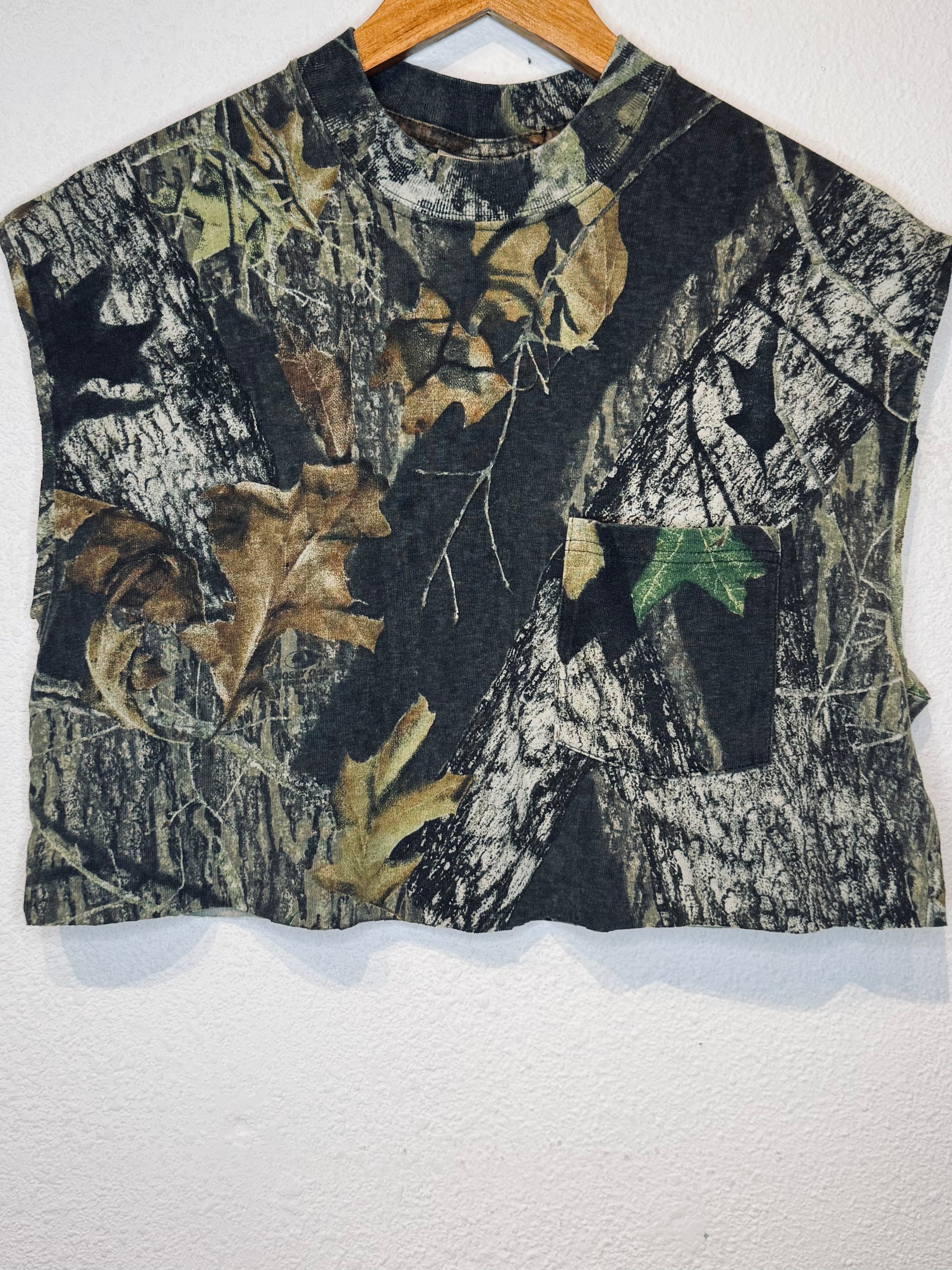 Mossy Oak Camo Vintage Crop Tank