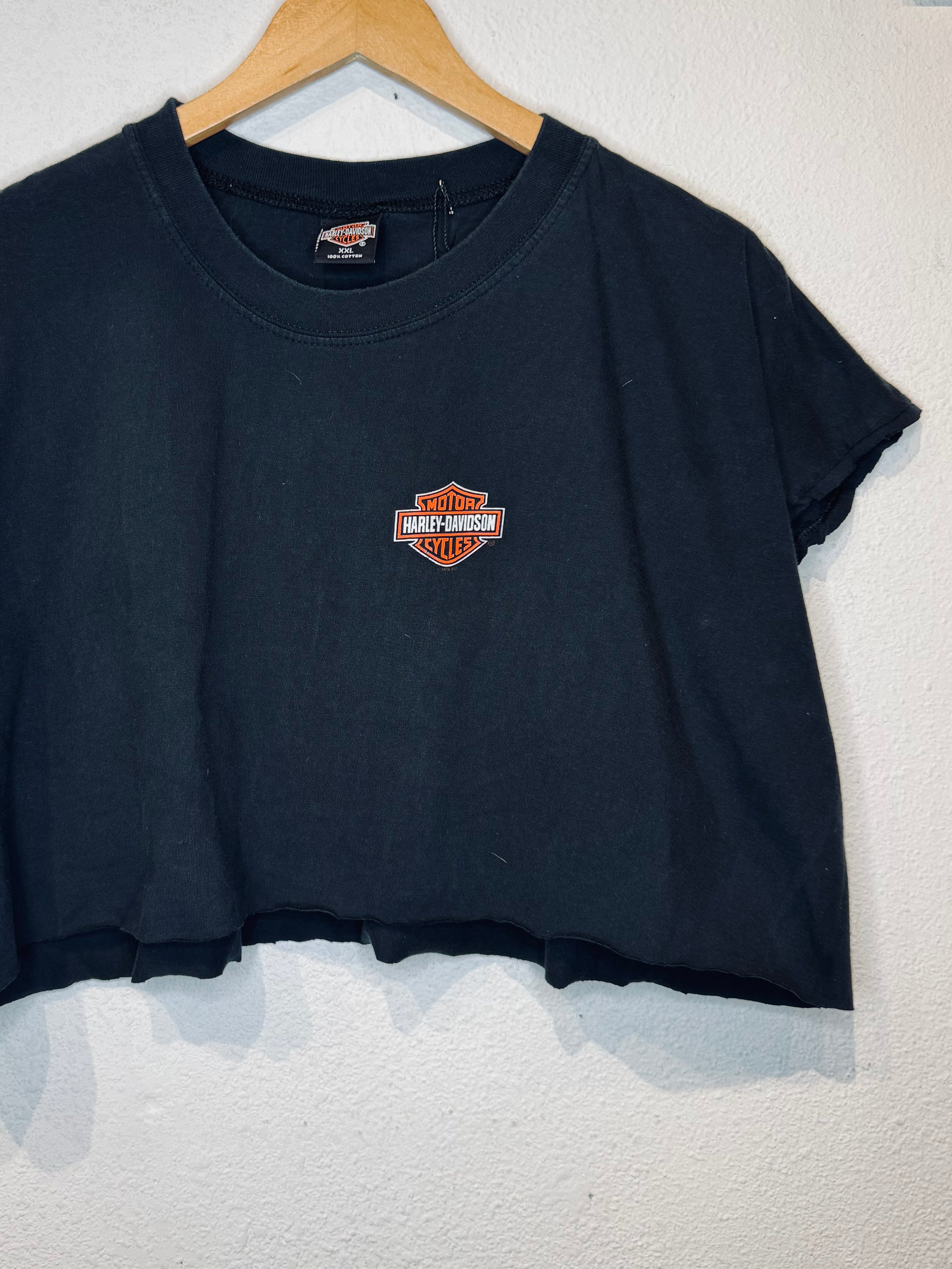 Virgin Islands Harley Vintage Crop Tank