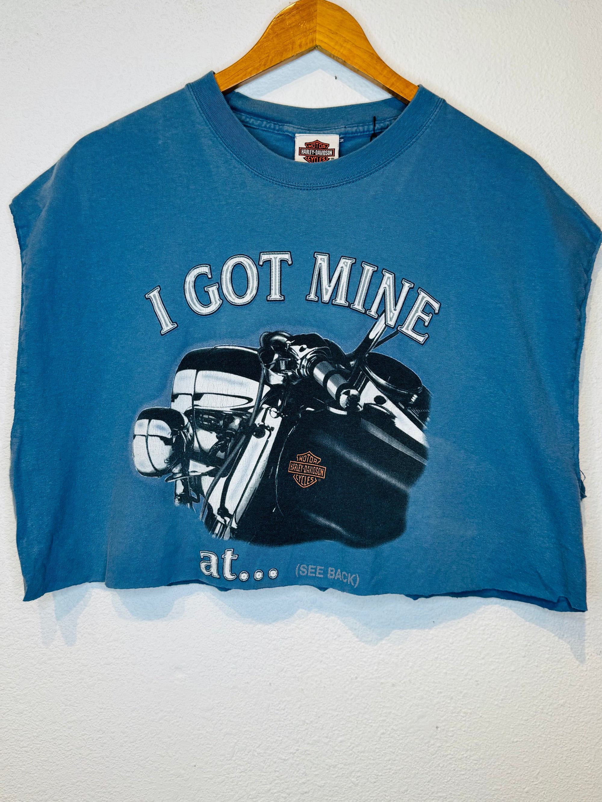 South Valley Harley Vintage Crop Tank