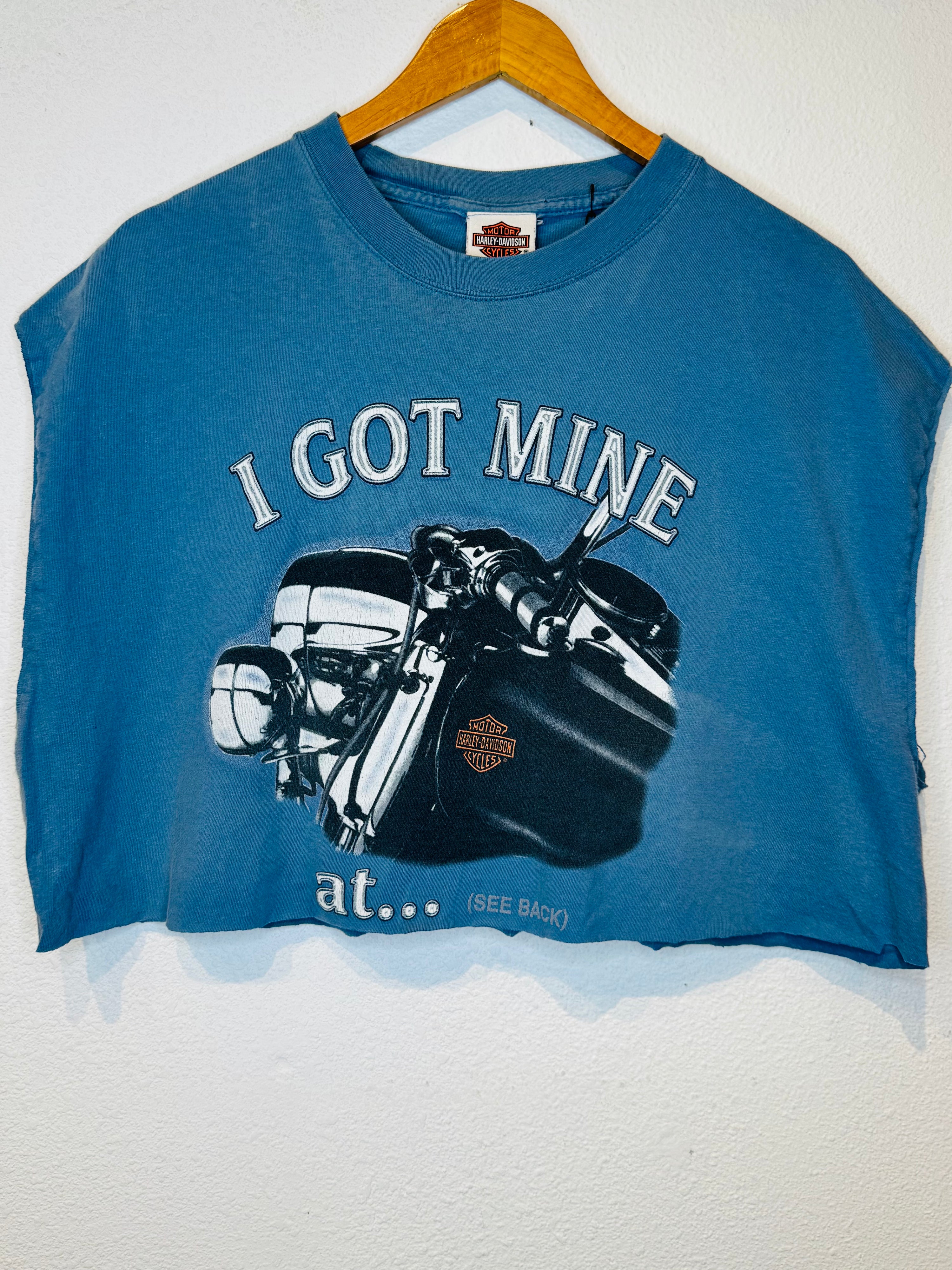 South Valley Harley Vintage Crop Tank
