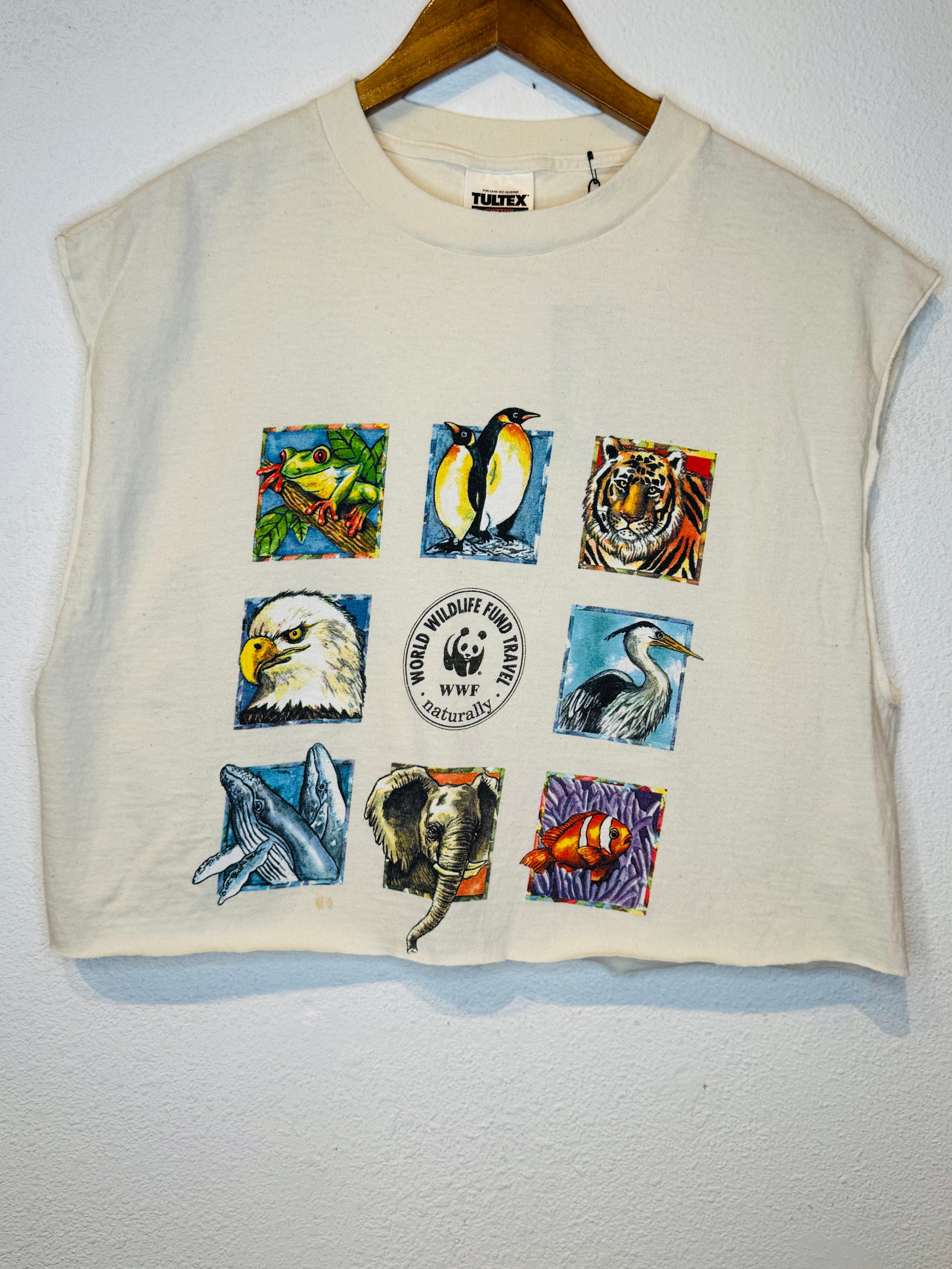Wildlife Fund Vintage Crop Tank