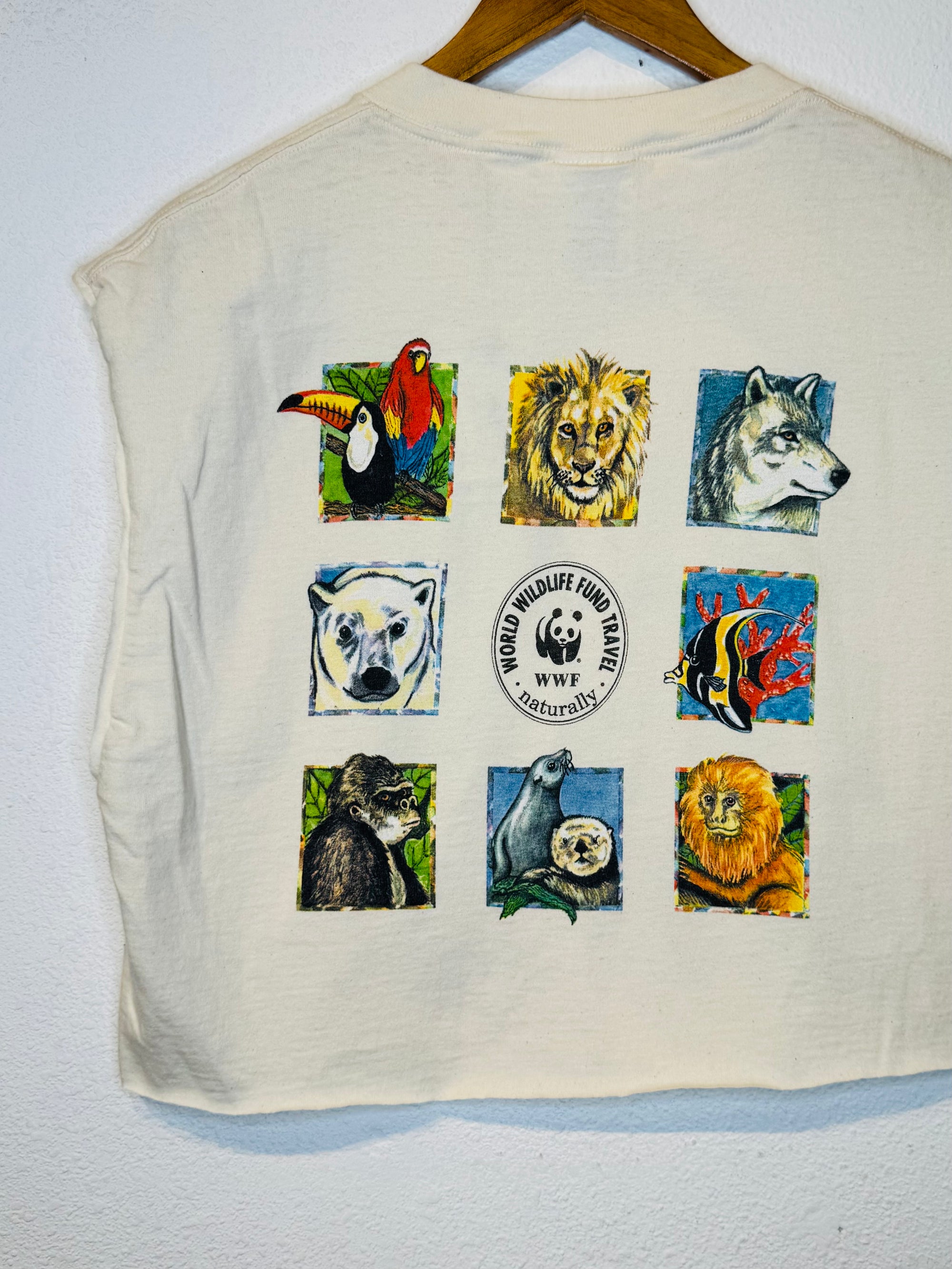 Wildlife Fund Vintage Crop Tank