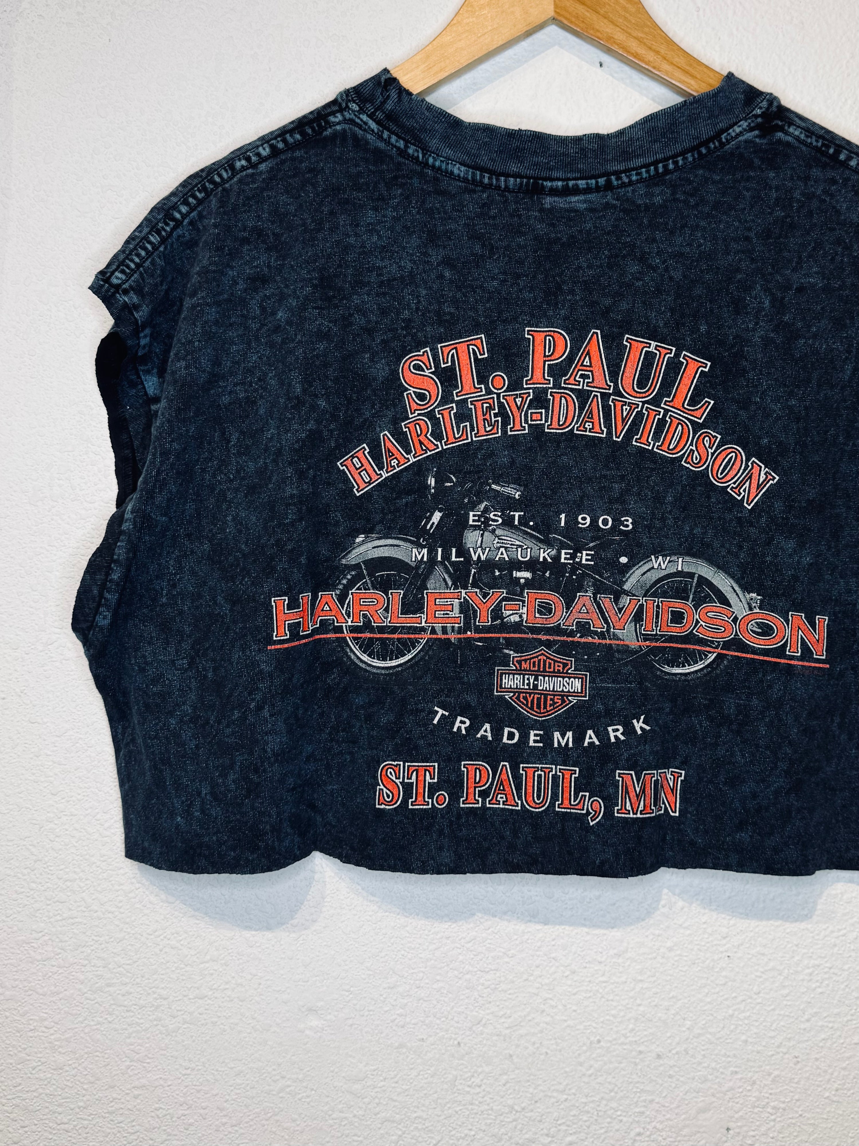 St Paul Harley Vintage Crop Tank