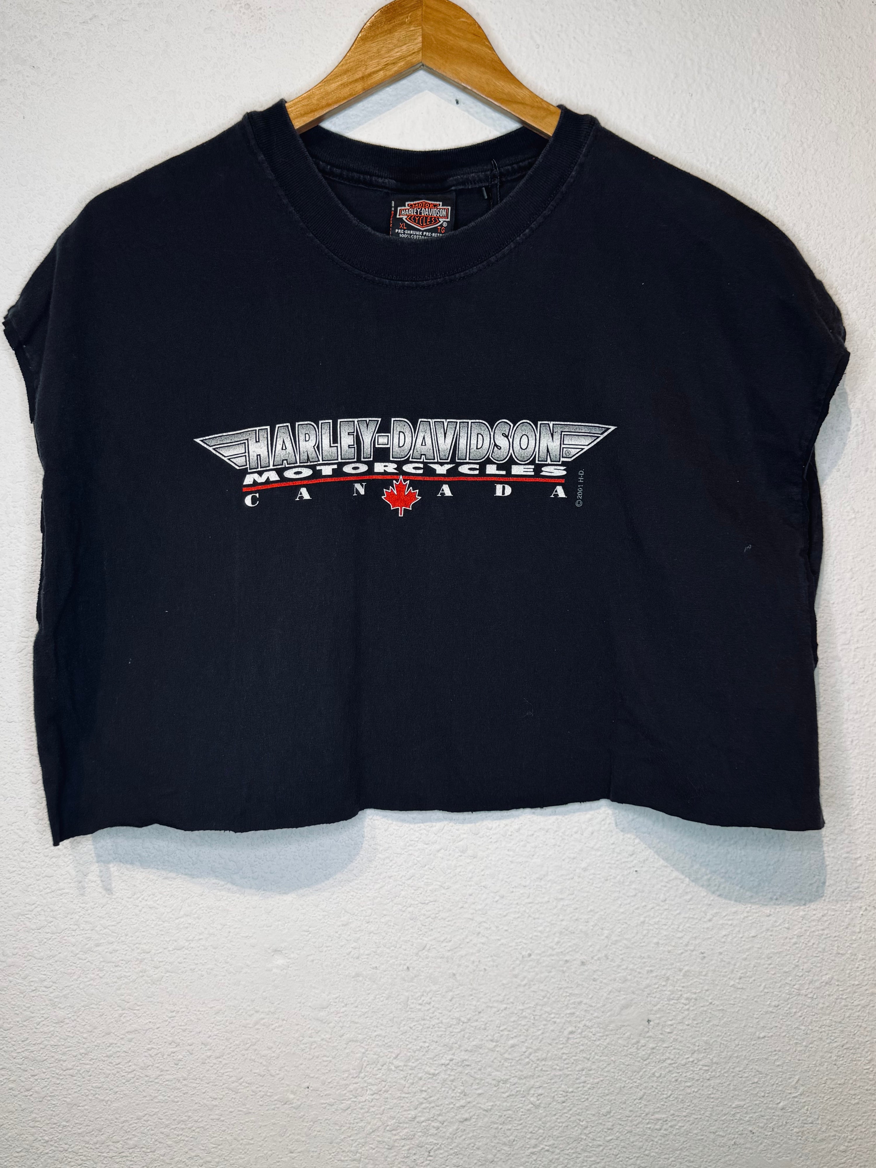 Canada Harley Vintage Crop Tank
