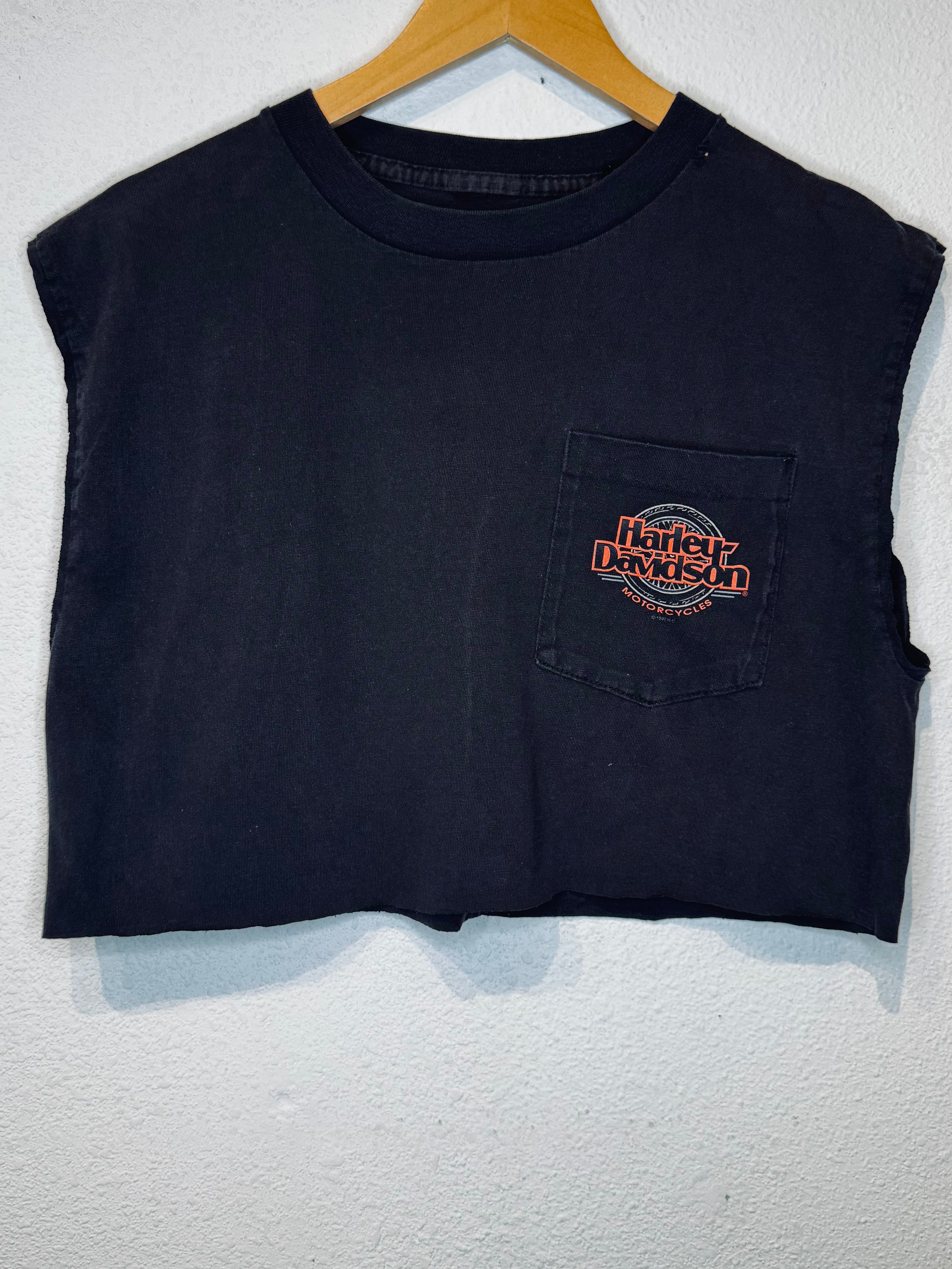 Cerini Harley Vintage Crop Tank