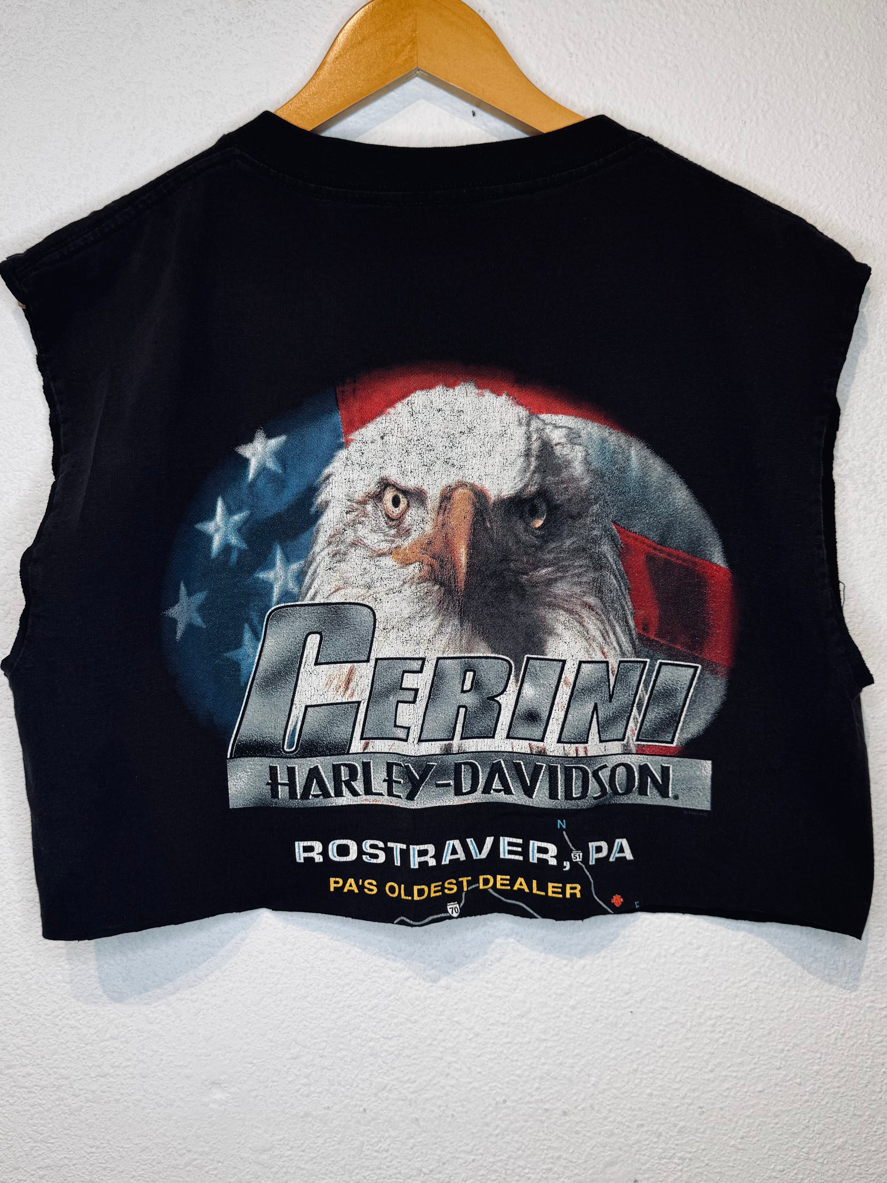 Cerini Harley Vintage Crop Tank