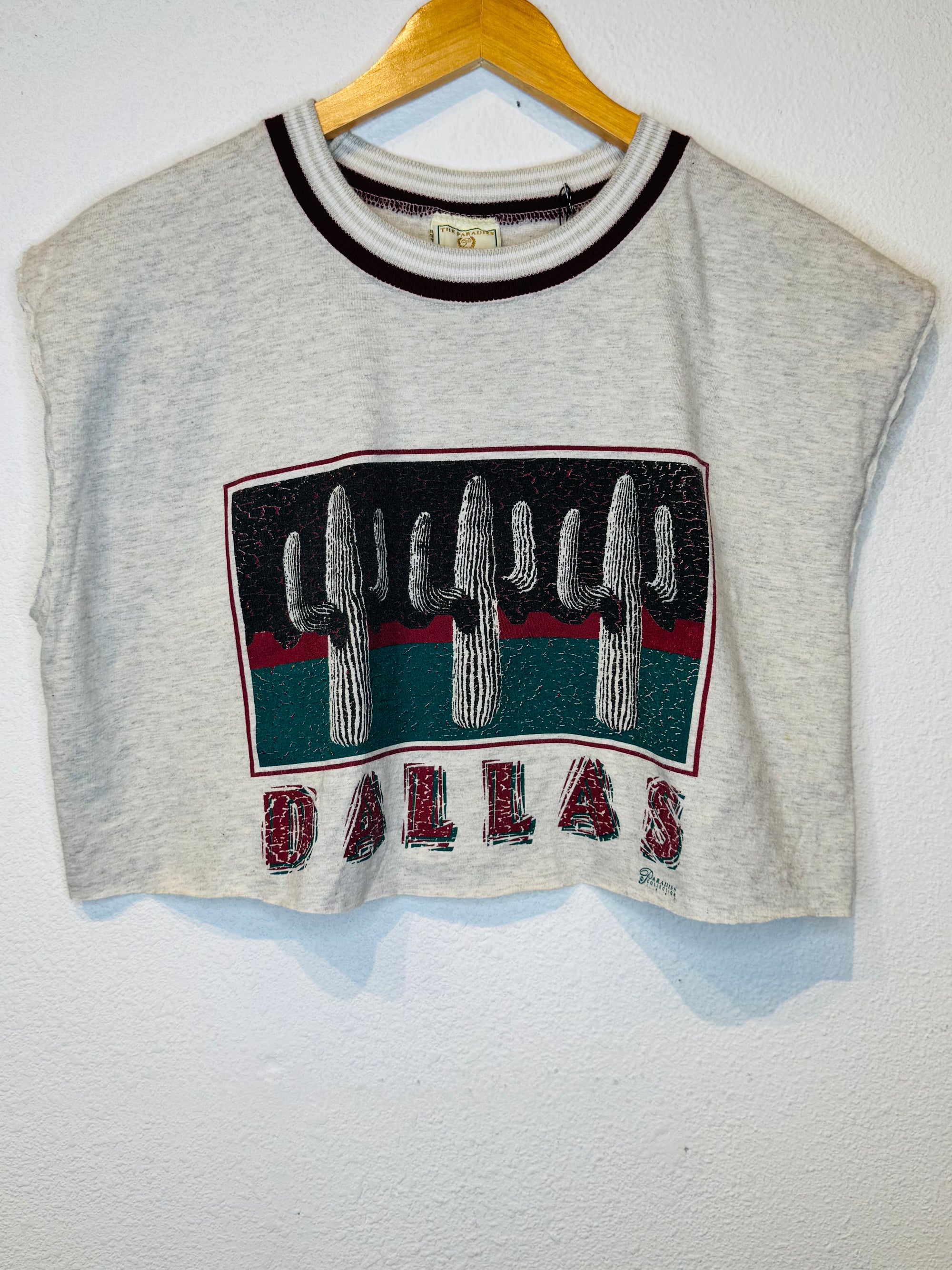 Dallas Vintage Crop Tank