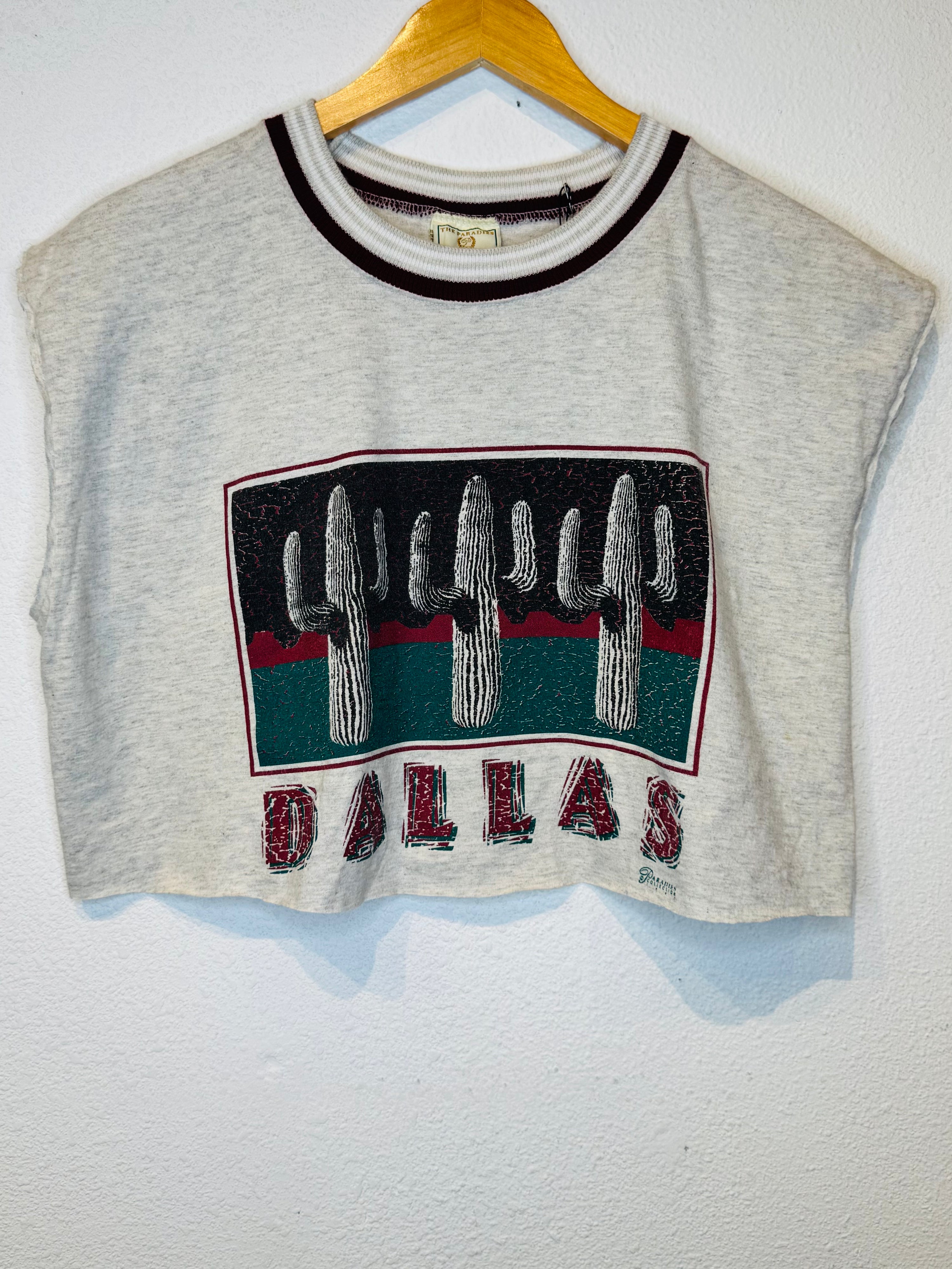 Dallas Vintage Crop Tank