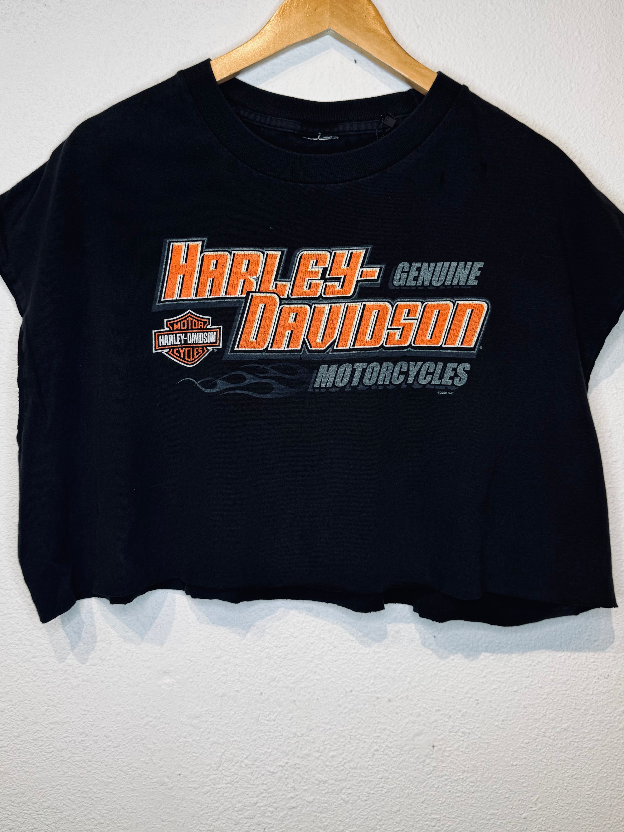 San Antonio Harley Vintage Crop Tank