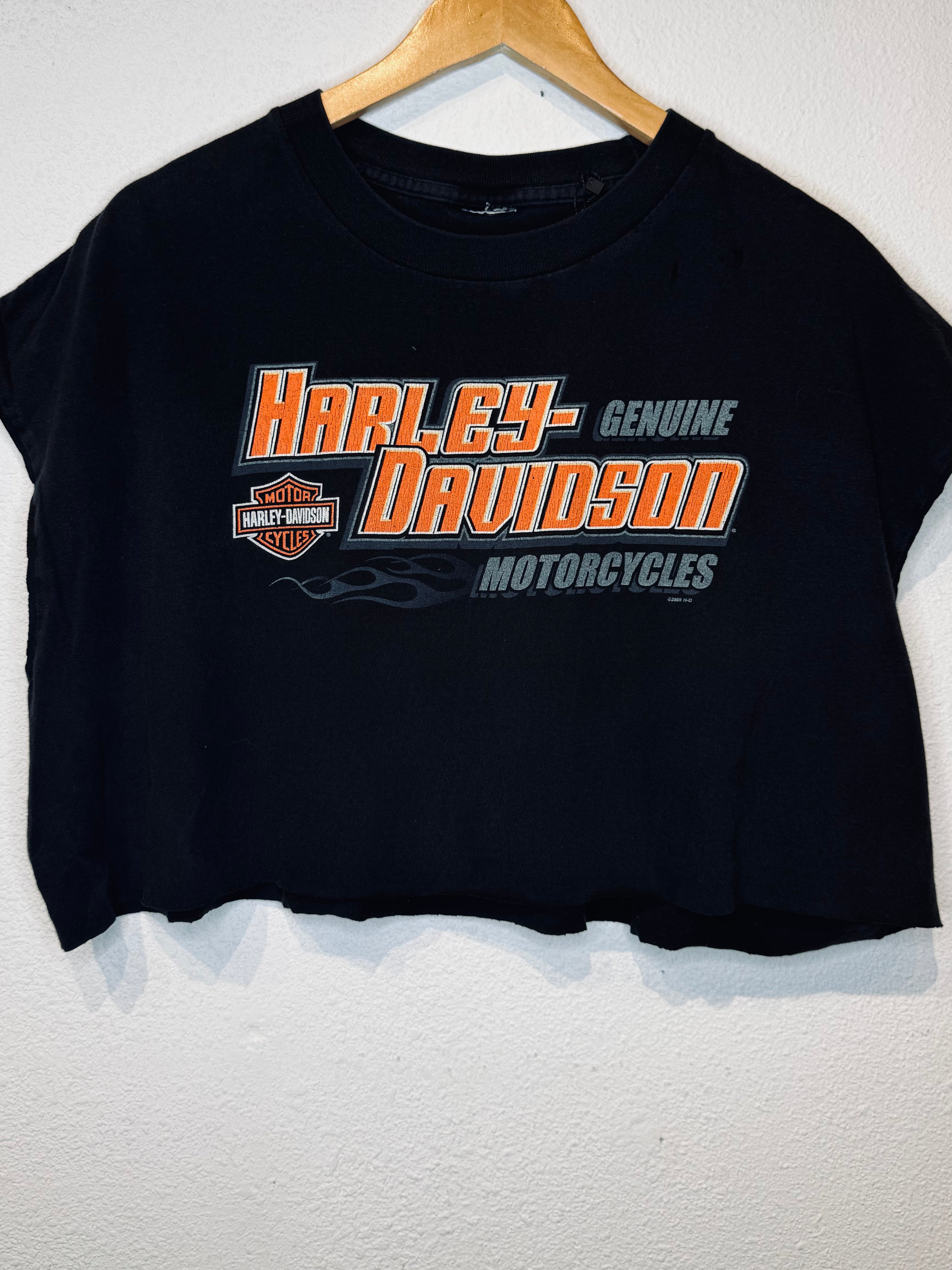 San Antonio Harley Vintage Crop Tank