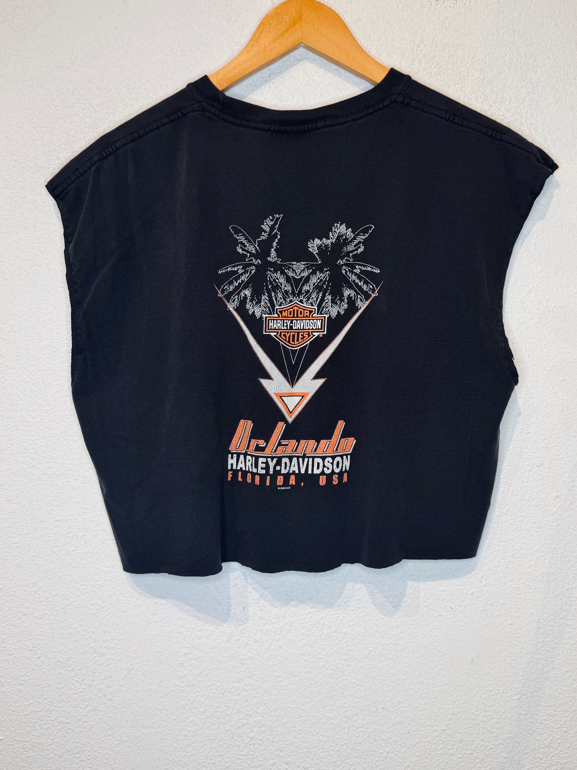 Orlando Harley Vintage Crop Tank