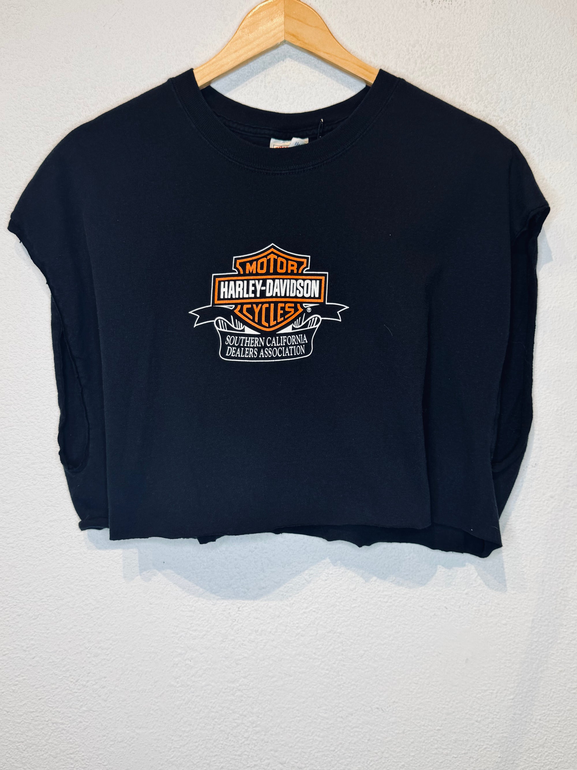 So Cal Harley Vintage Crop Tank