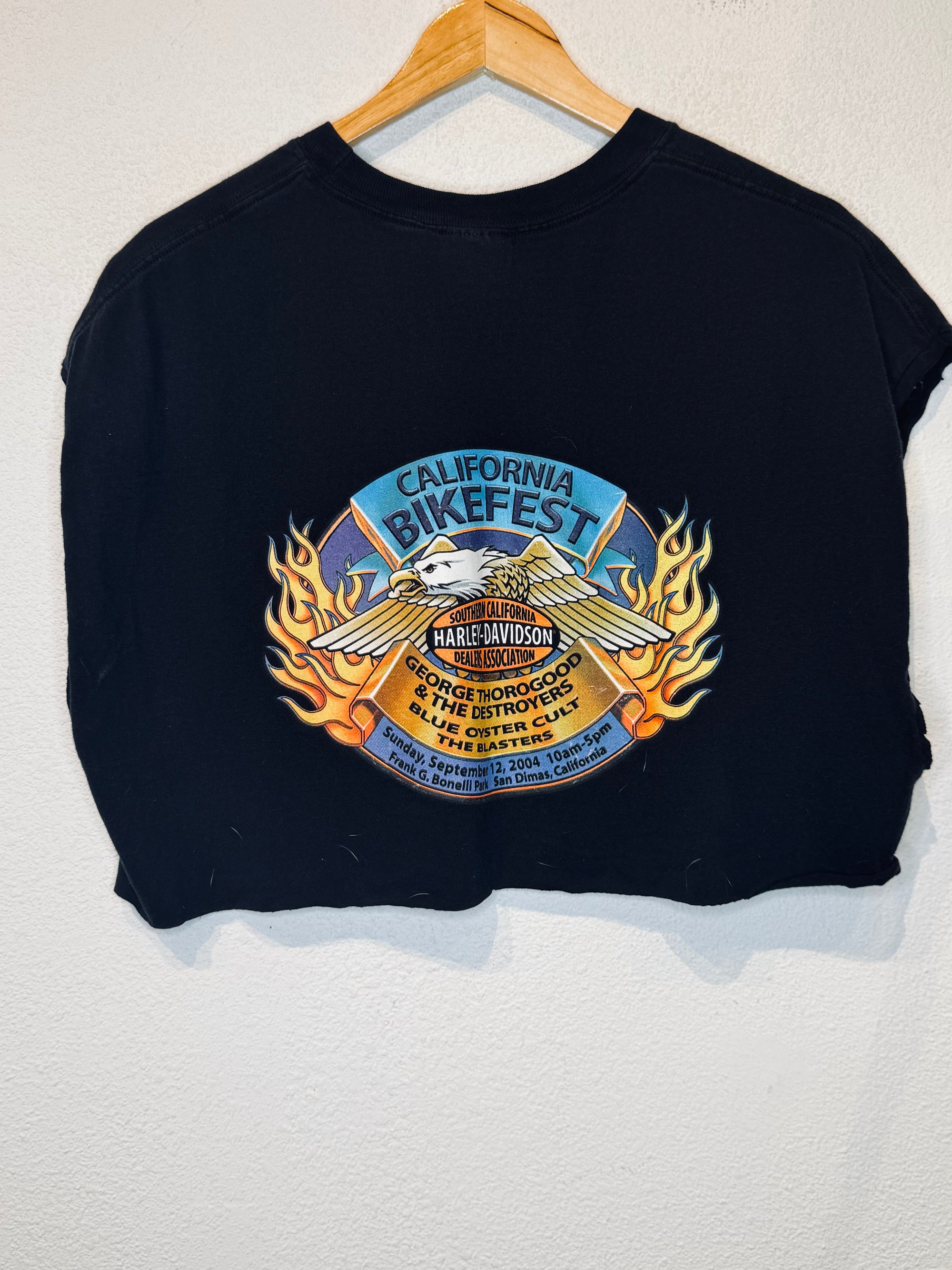 So Cal Harley Vintage Crop Tank