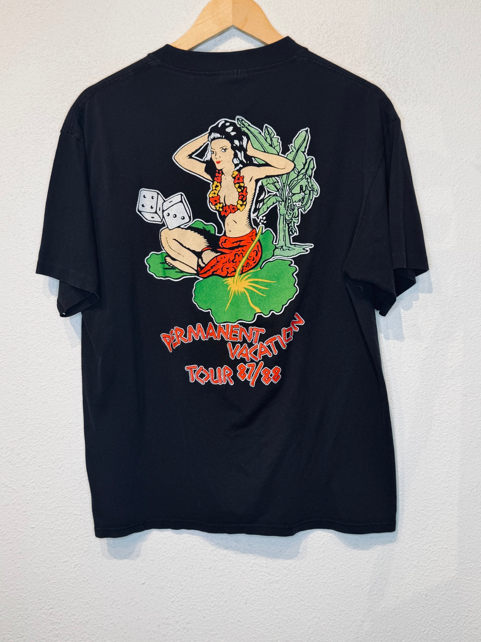 Aerosmith Permanent Vacation '87 Vintage Tee