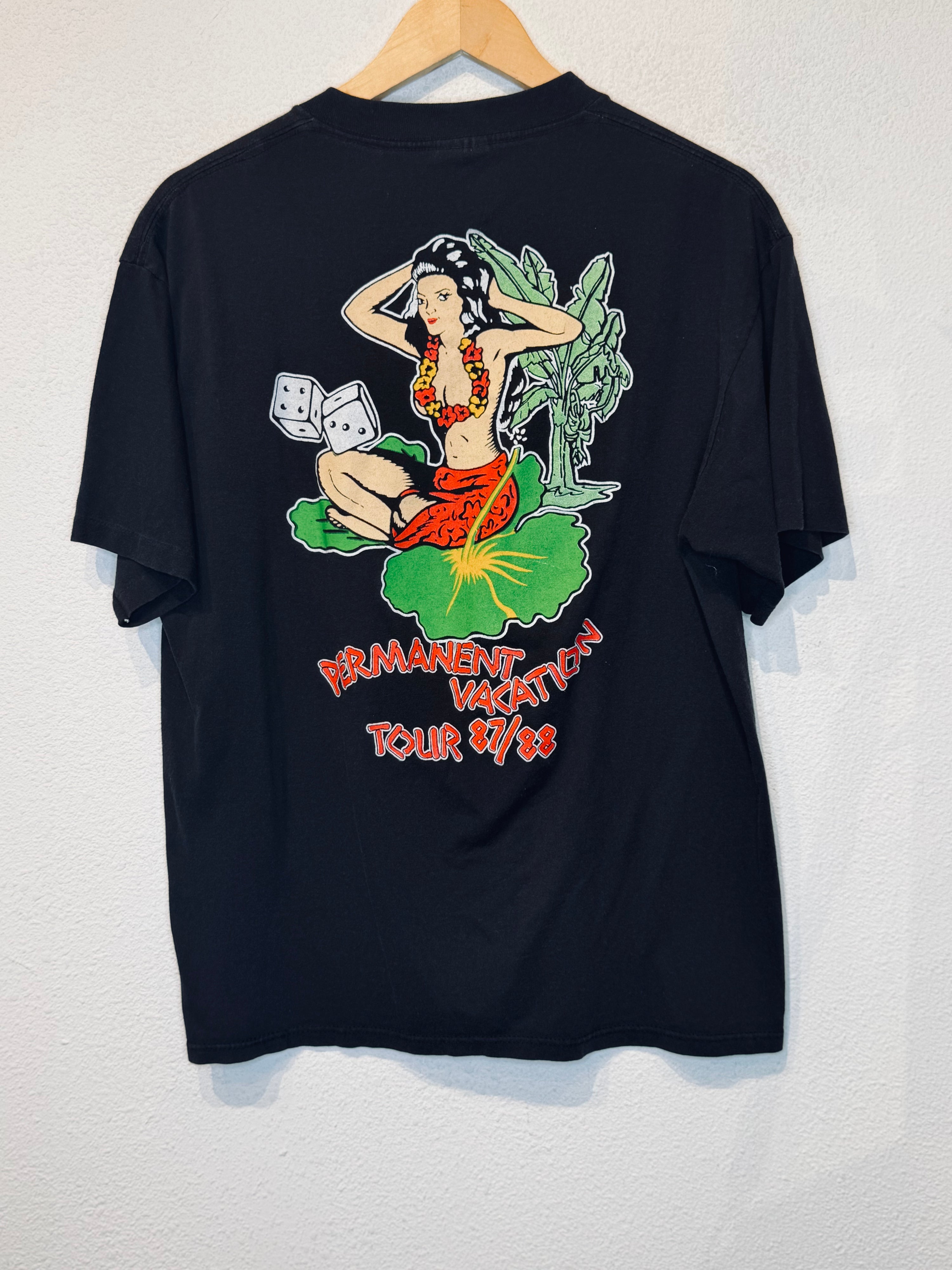 Aerosmith Permanent Vacation '87 Vintage Tee